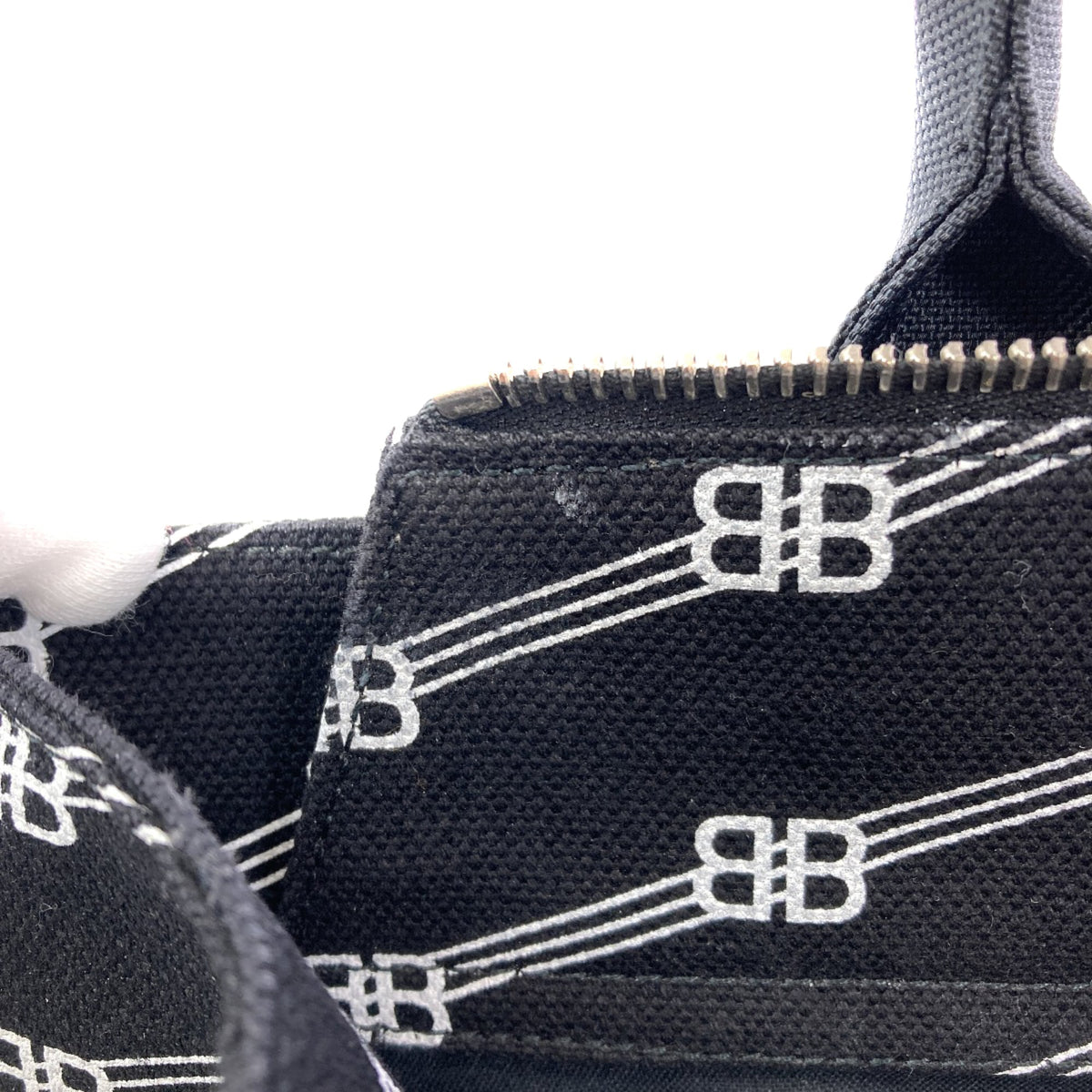 Balenciaga Black Canvas Tote Bag (Pre-Owned)