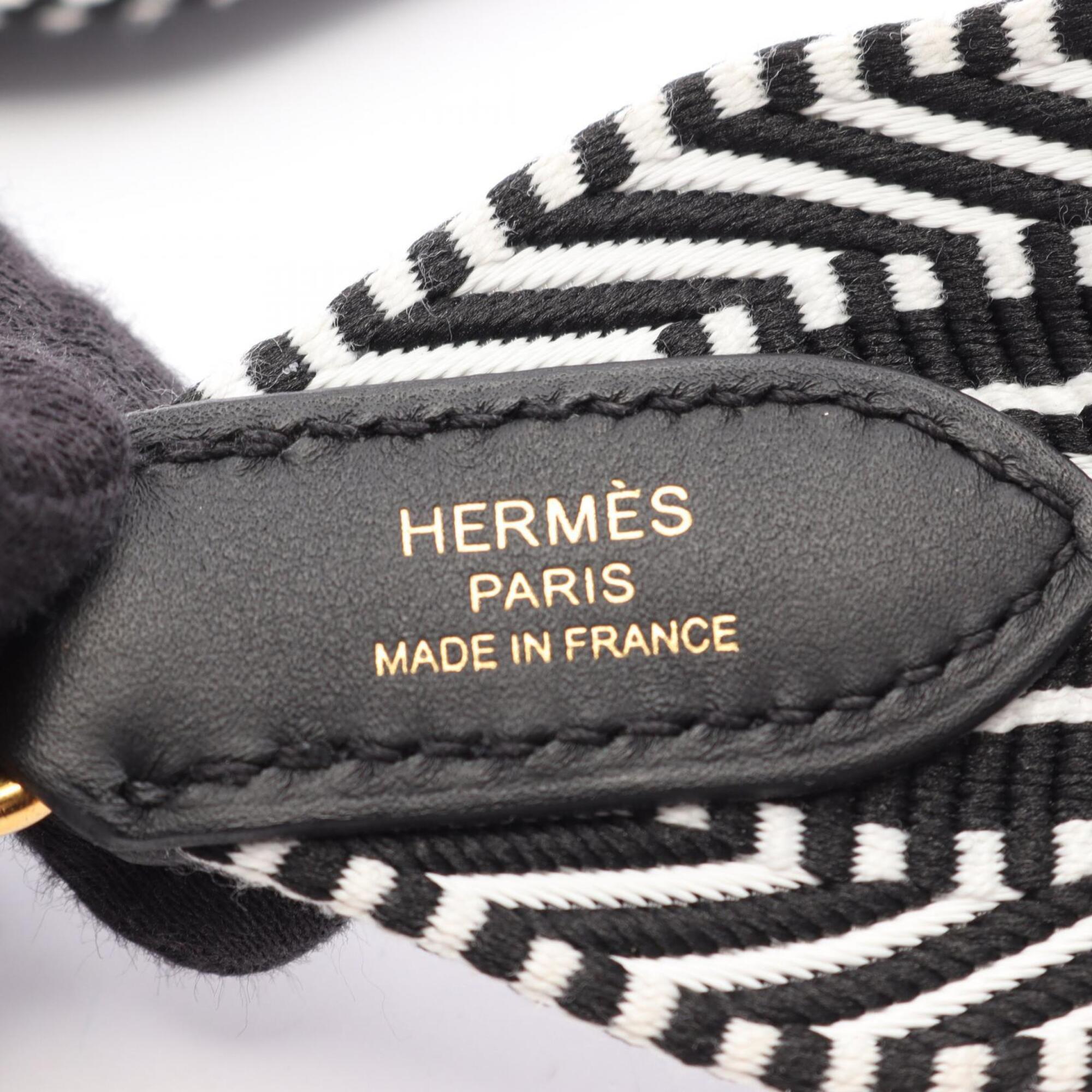Hermes Black White Swift Leather (Pre-Owned)