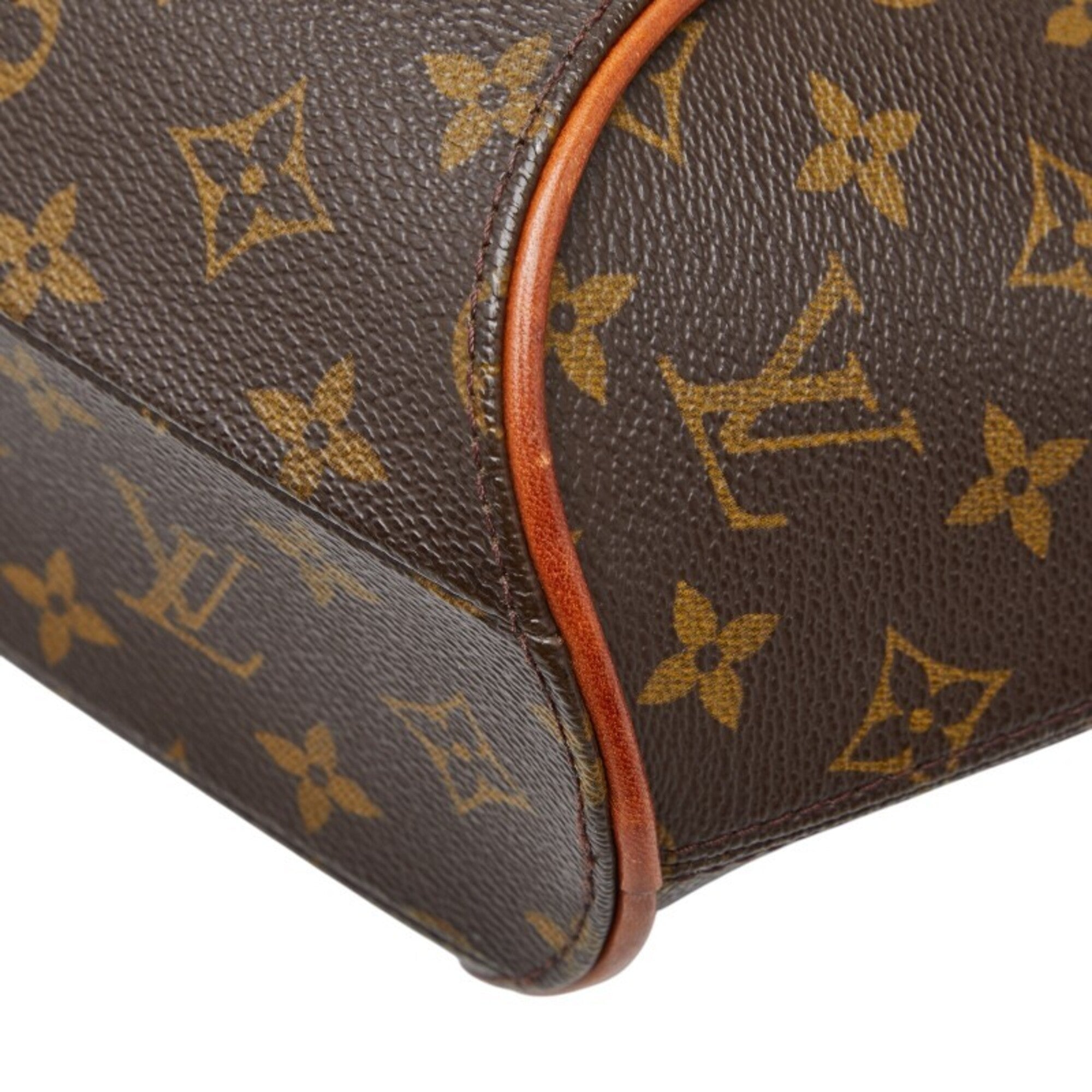 Louis Vuitton Brown Pvc Leather Handbag (Pre-Owned)