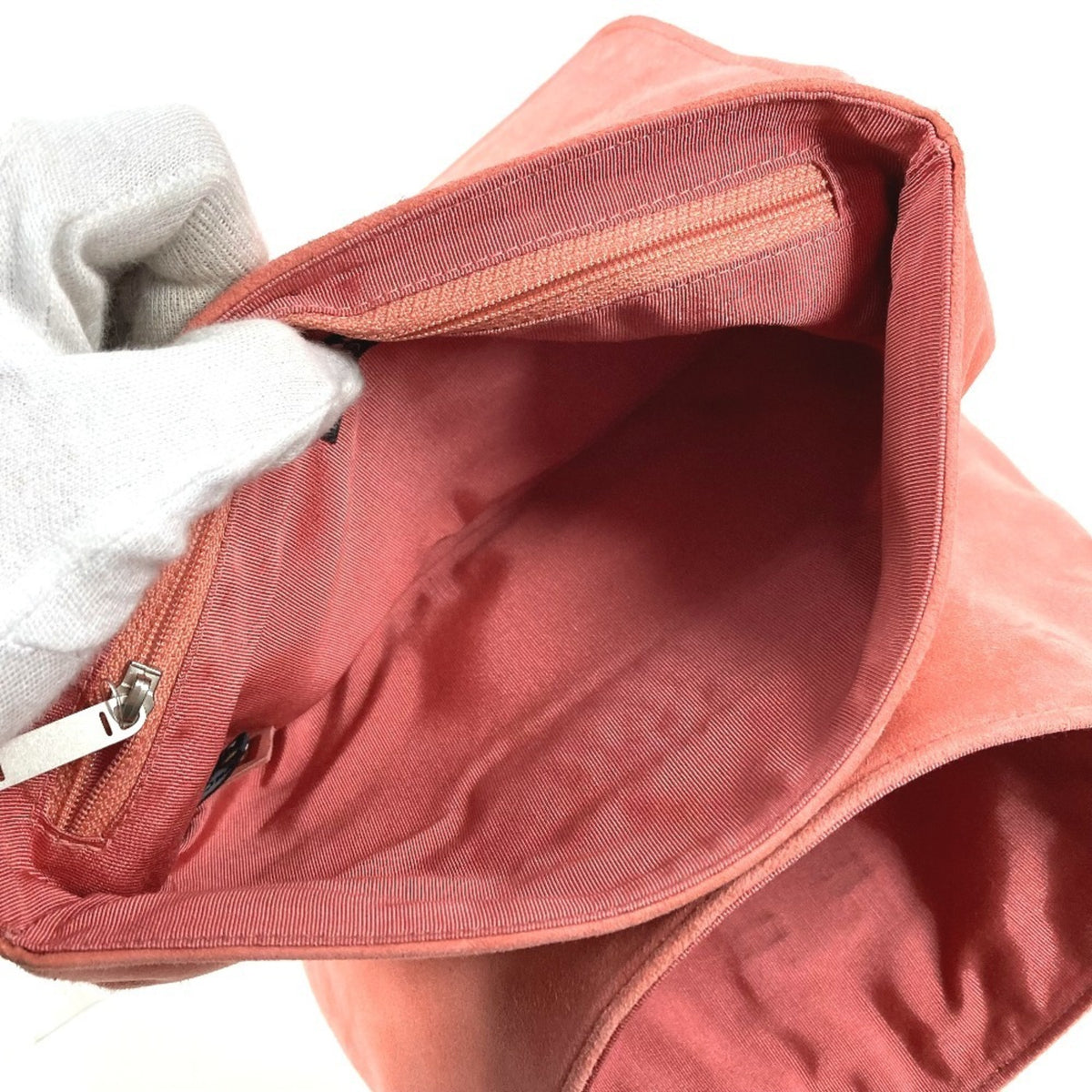 Chanel 2.55 Pink Suede Shoulder Bag (Pre-Owned)