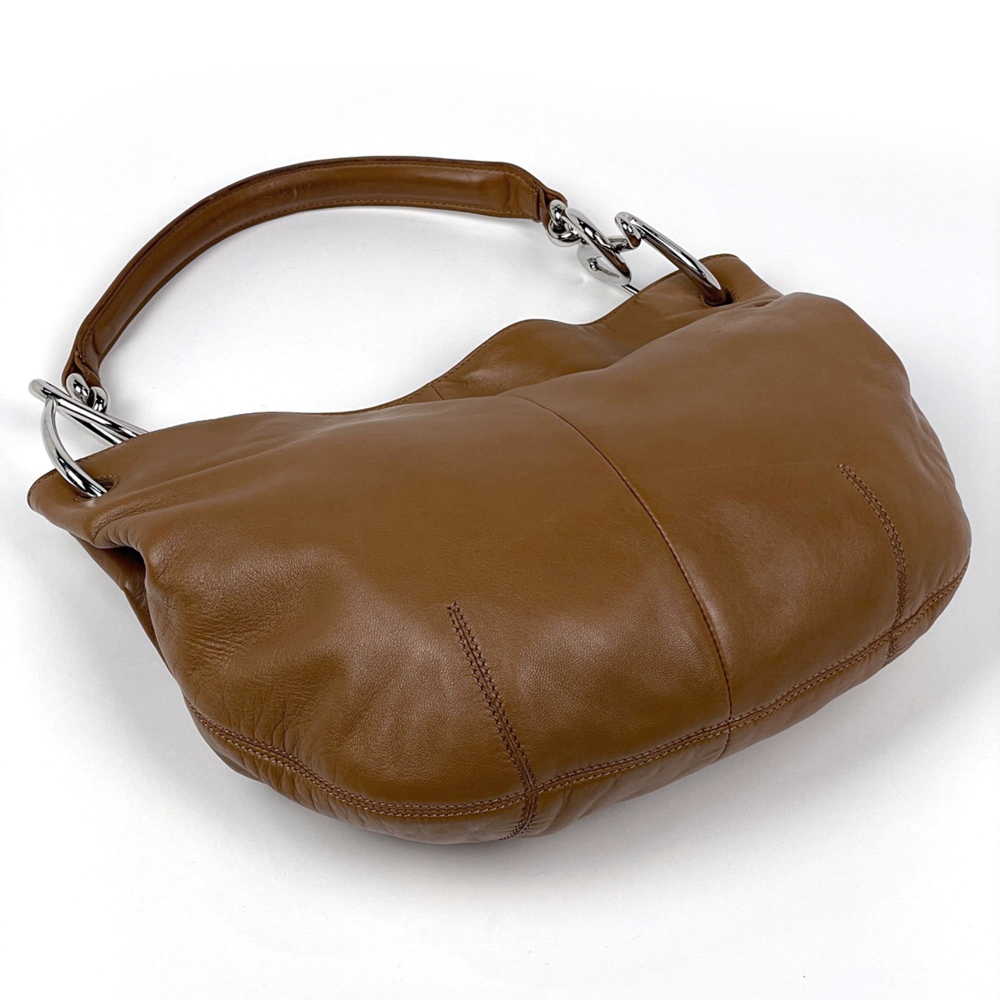 Loewe Brown Leather Shoulder Bag (Pre-Owned)