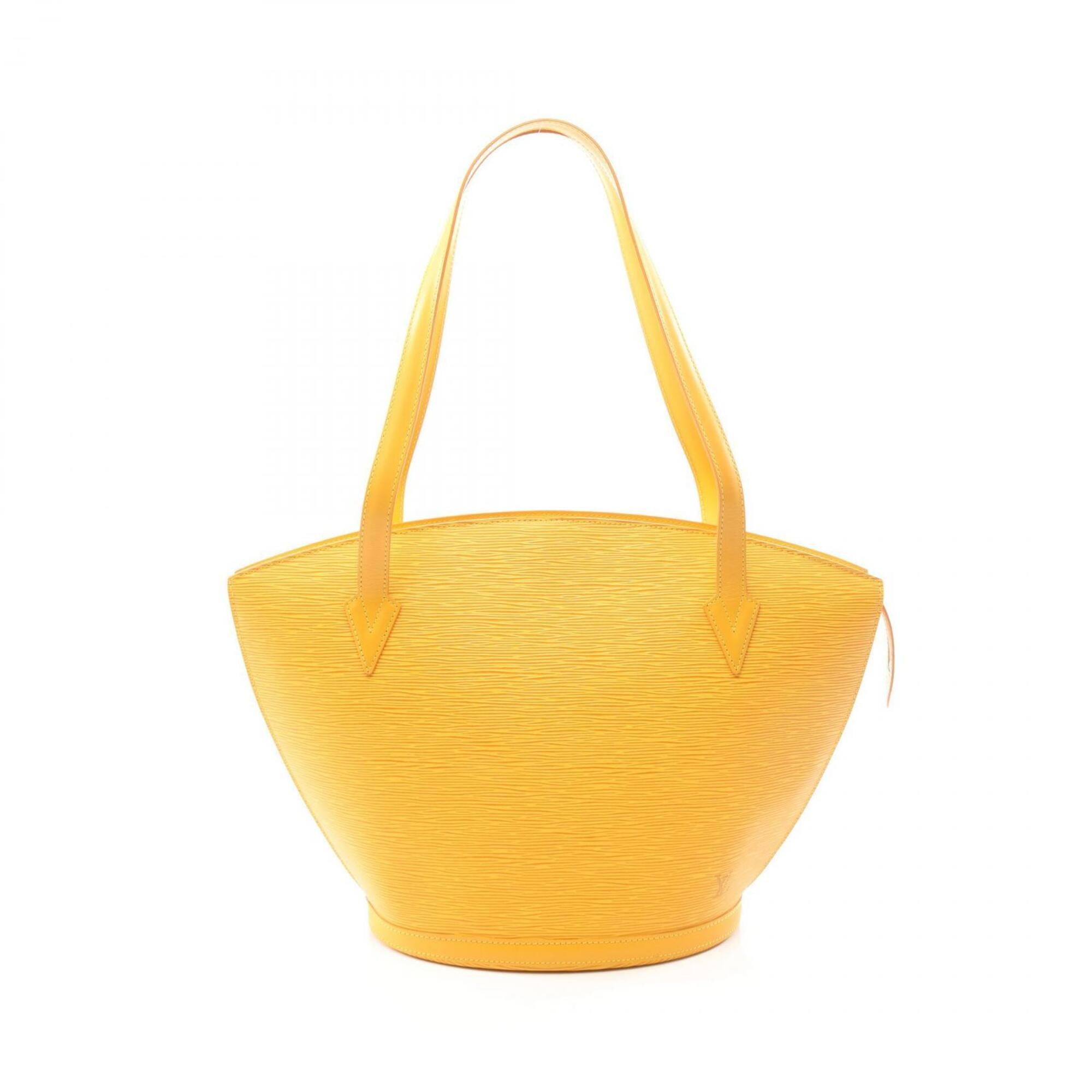 Louis Vuitton Yellow Epi Leather Handbag Shoulder Bag (Pre-Owned)