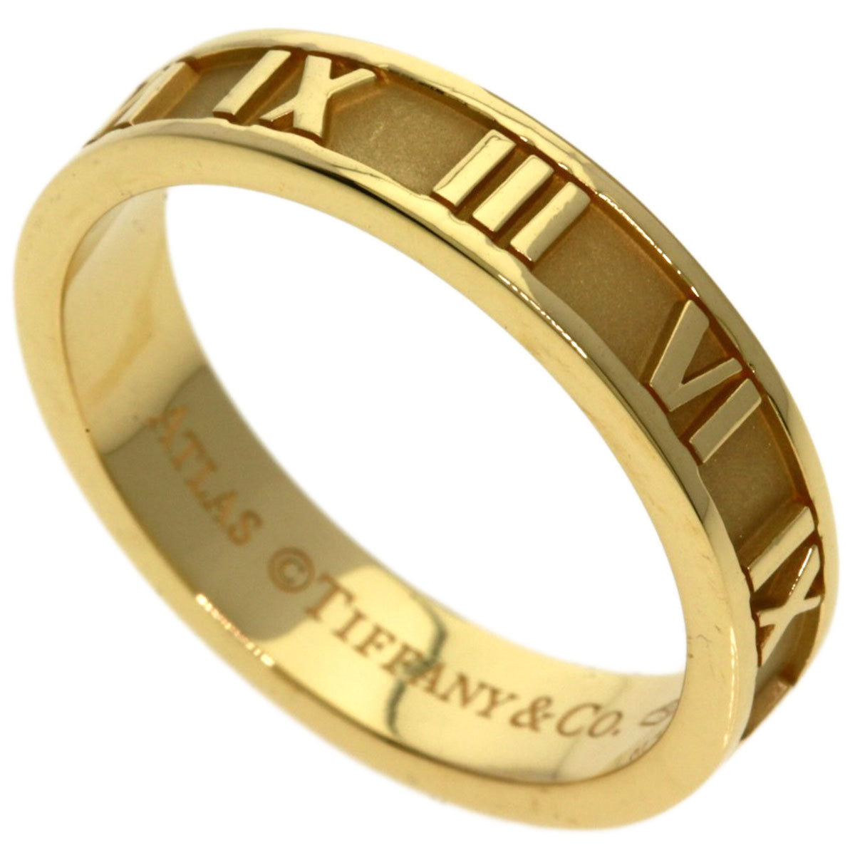 Tiffany Atlas Yellow Gold (18K) Band Ring (Pre-Owned)