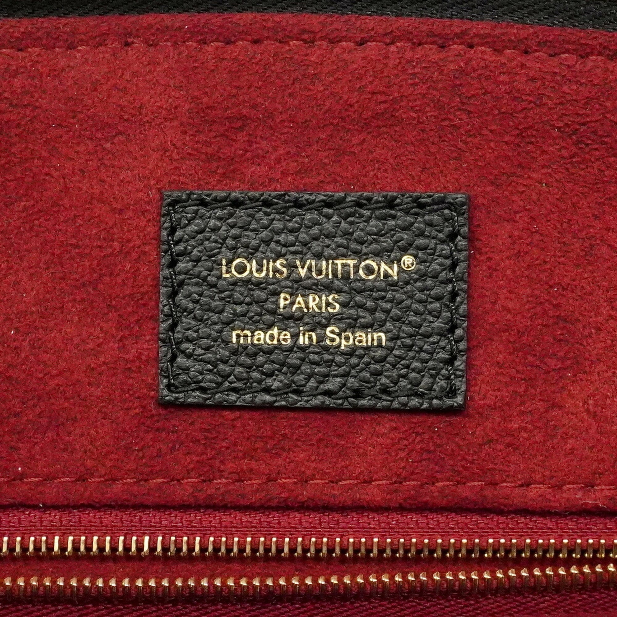 Louis Vuitton Black Handbag (Pre-Owned)