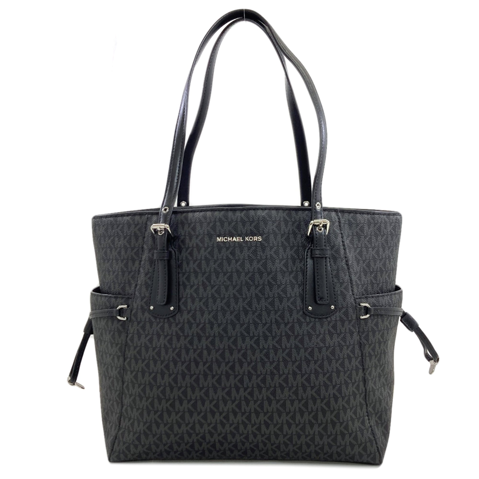 Michael Kors Black Pvc Tote Bag (Pre-Owned)