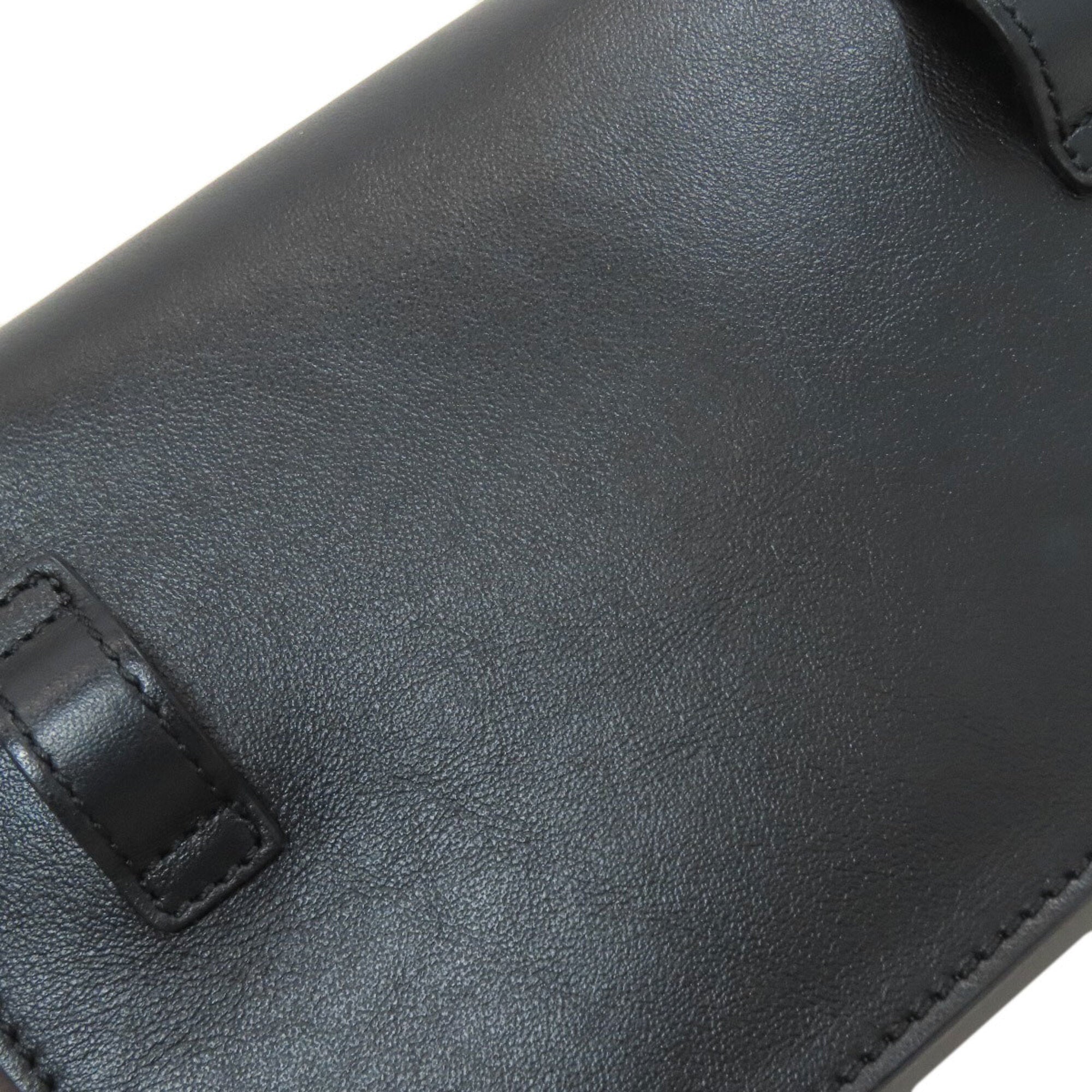 Tod's Black Leather Shoulder Bag (Pre-Owned)