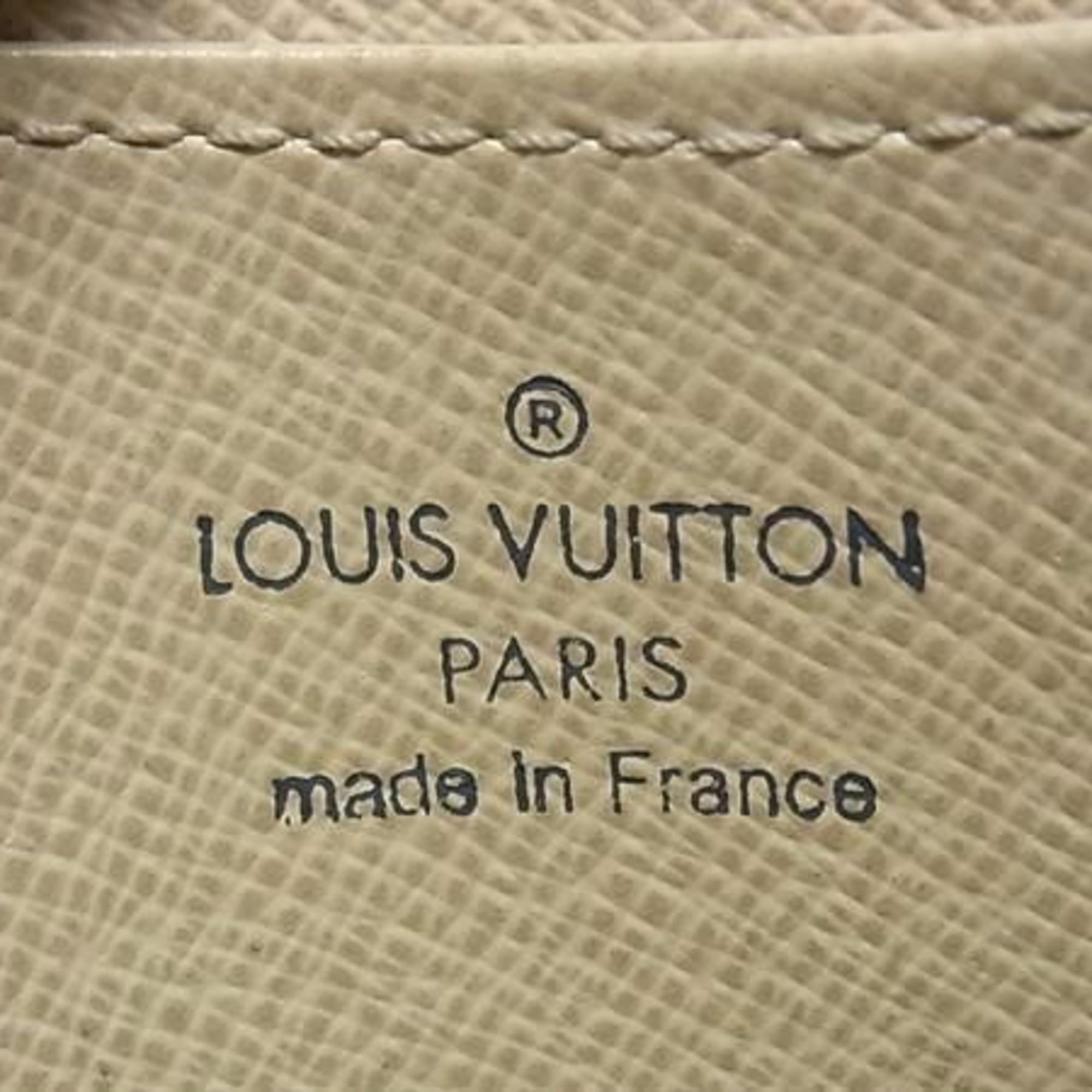 Louis Vuitton Damier Azur White Damier Azur Coin Purse/Coin Case (Pre-Owned)