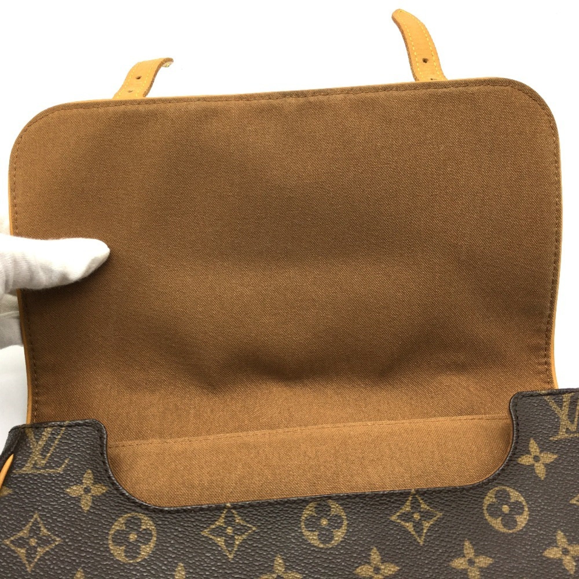 Louis Vuitton Brown Monogram Backpack (Pre-Owned)