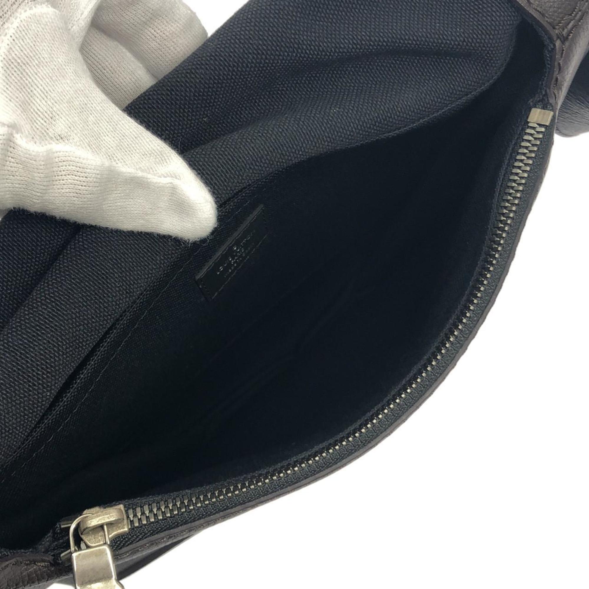 Louis Vuitton Brown Caffe Coffee Leather Shoulder Bag (Pre-Owned)