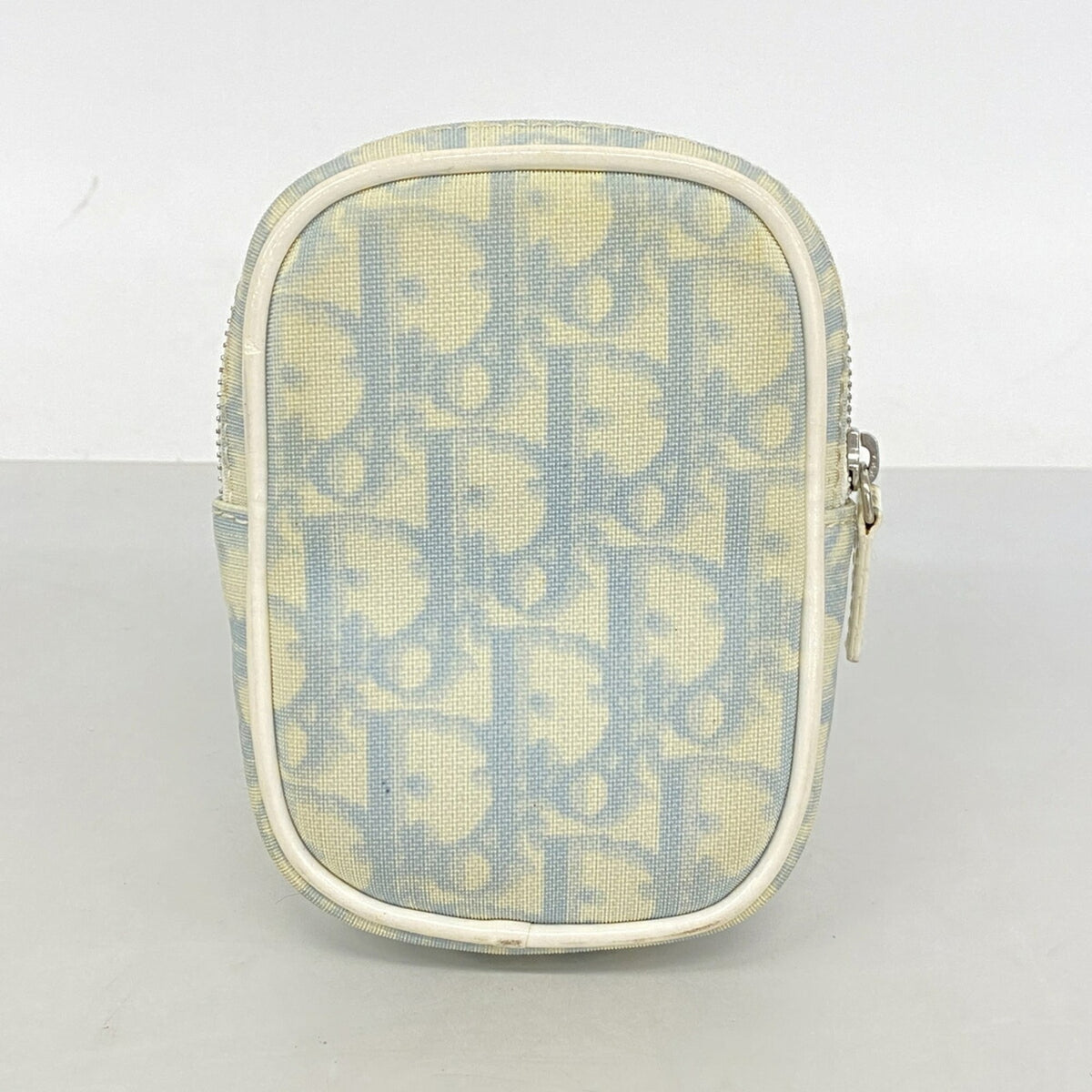 Christian Dior Light Blue Pvc Pouch (Pre-Owned)