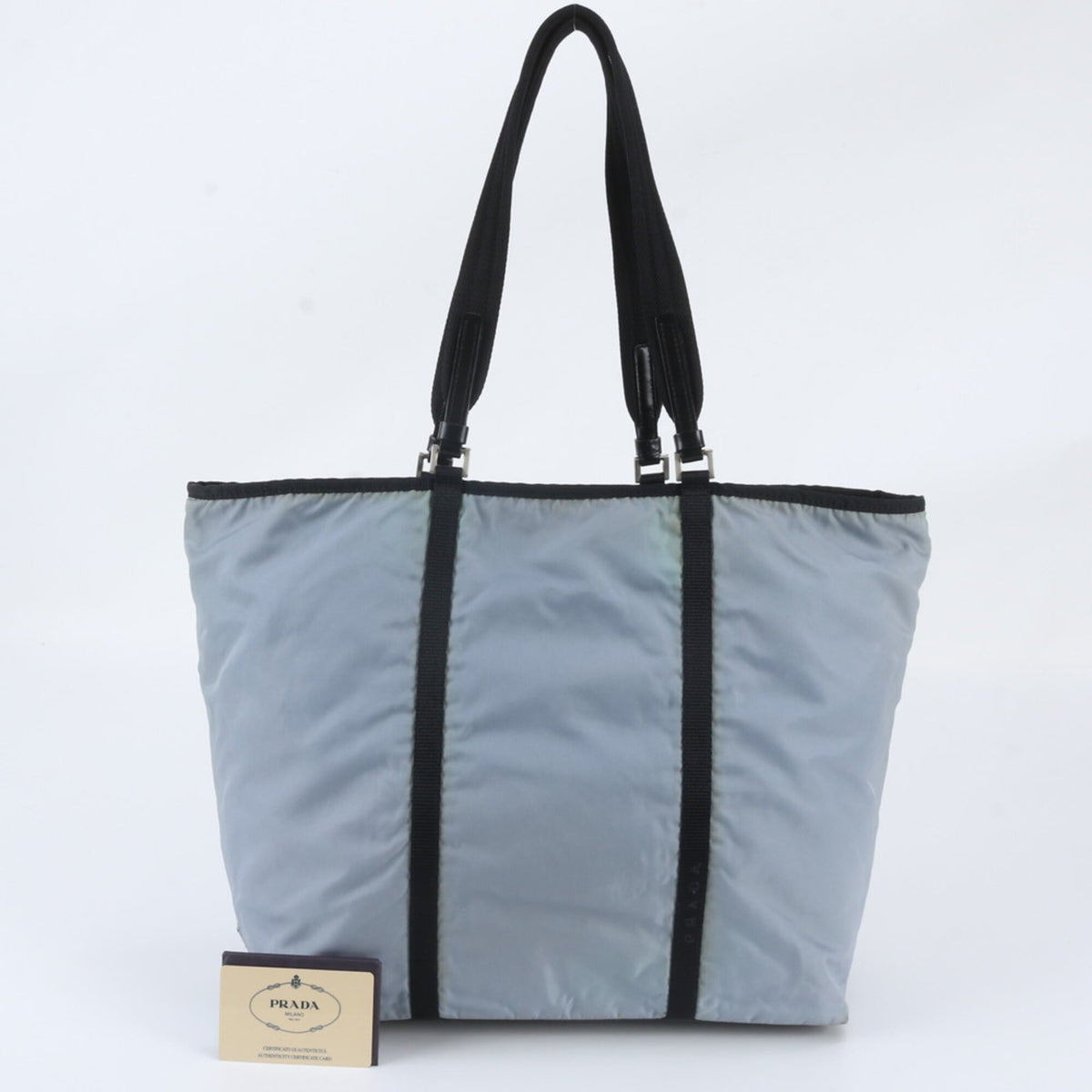 Prada Blue Tote Bag (Pre-Owned)