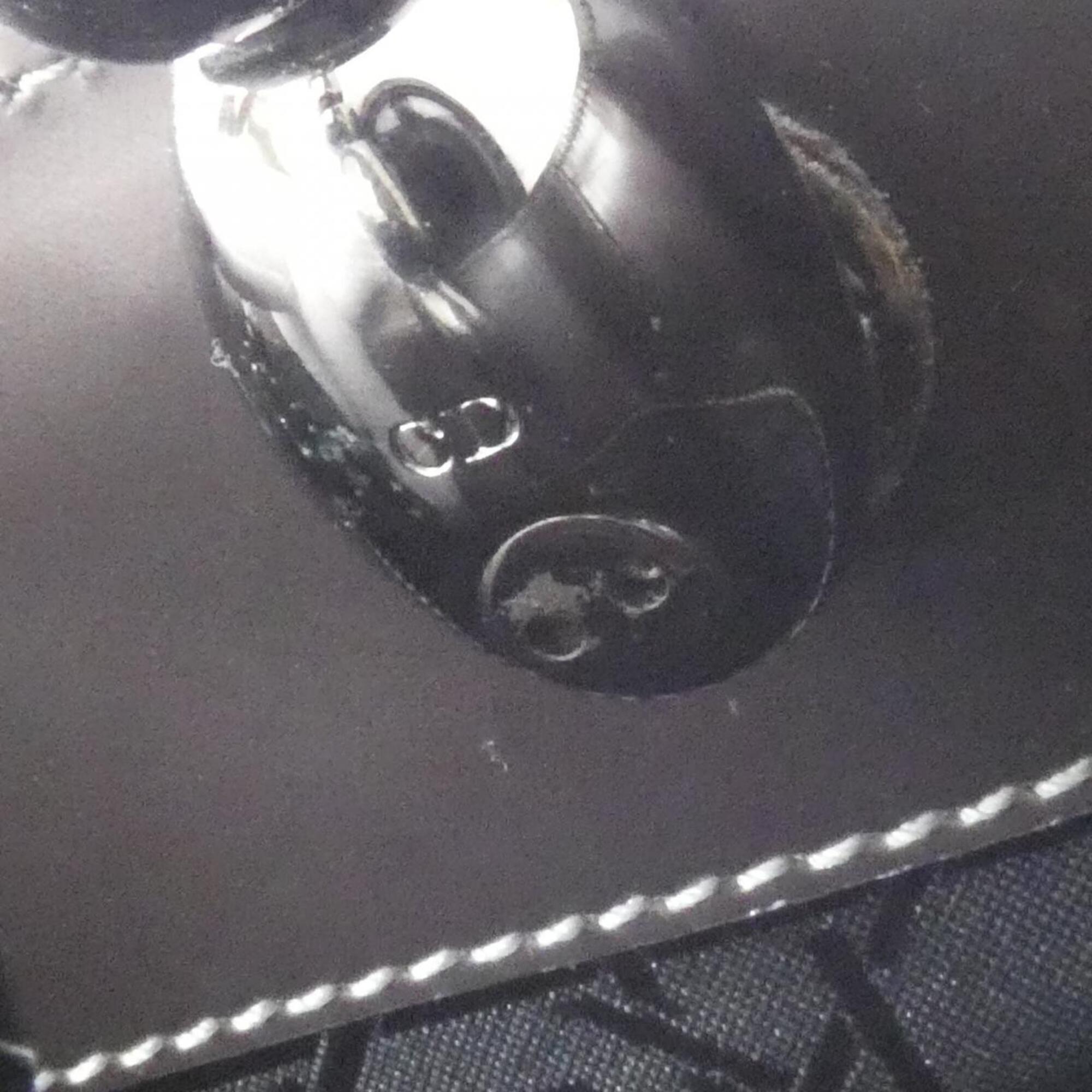 Christian Dior Gray Leather Handbag (Pre-Owned)