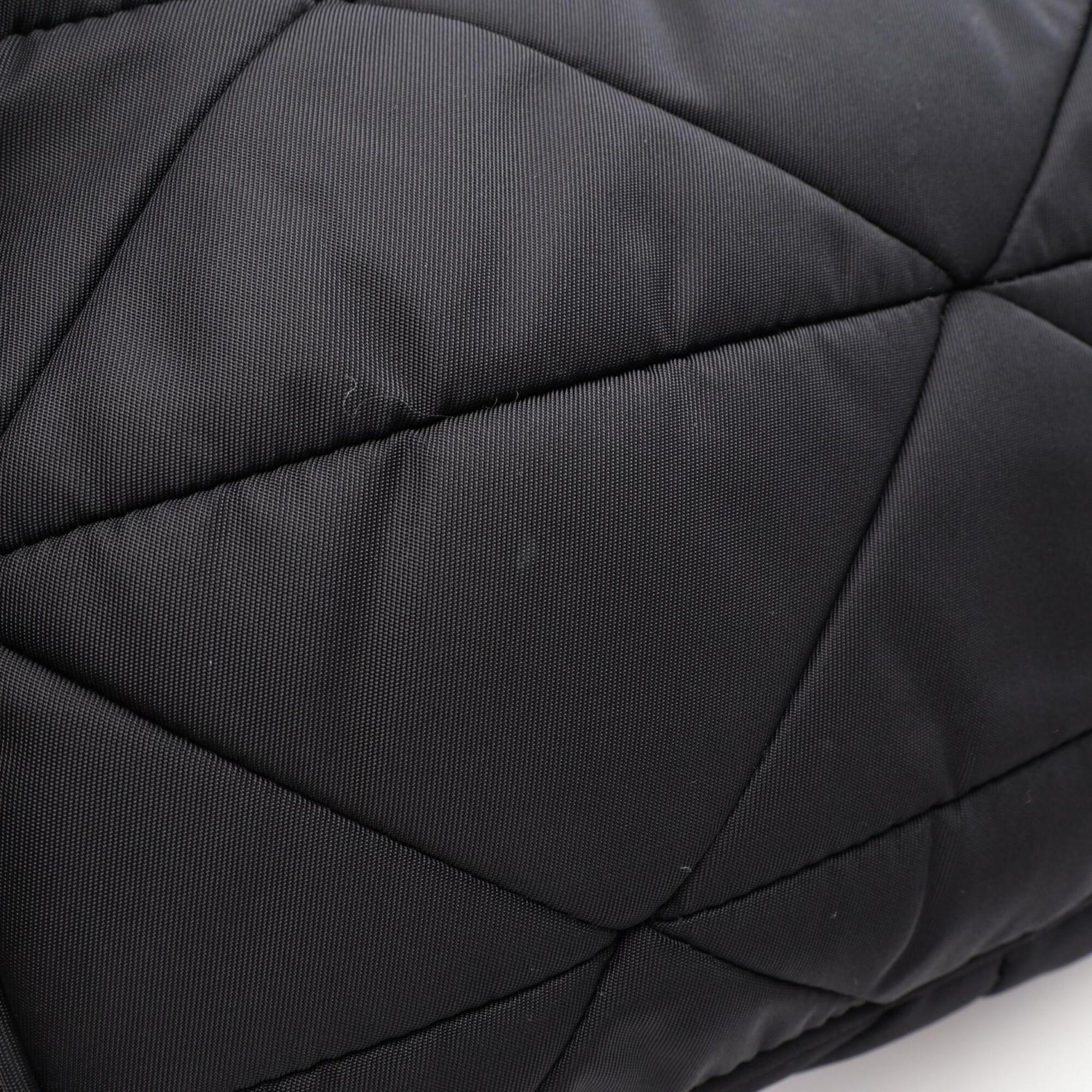 Prada Black Nylon Handbag Shoulder Bag (Pre-Owned)