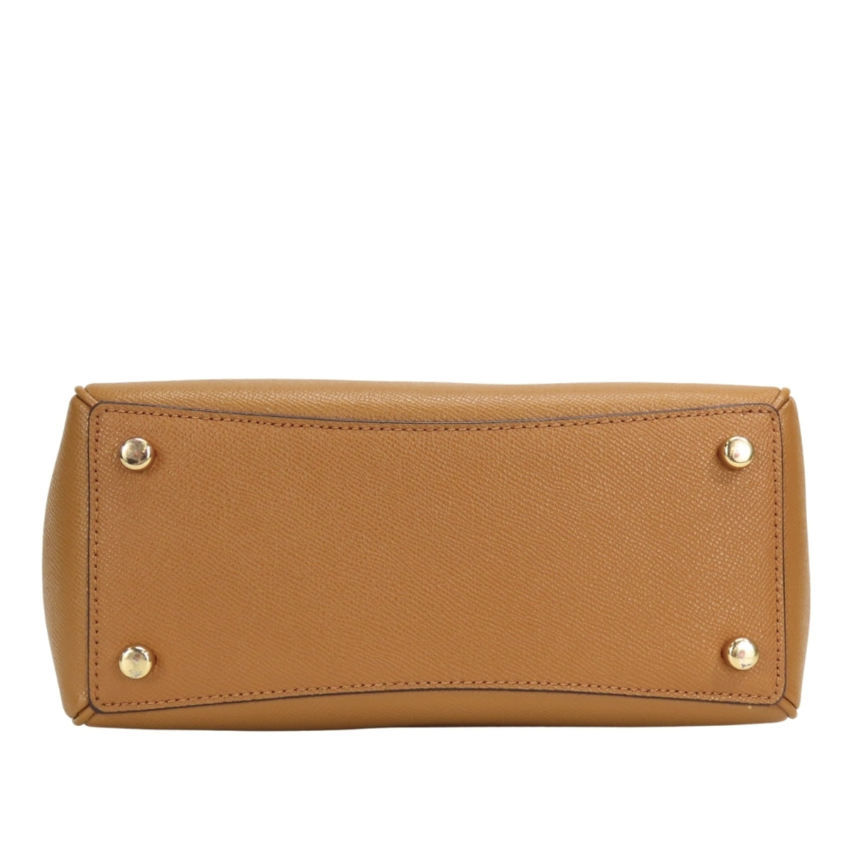 Coach Brown Camel Leather Handbag Shoulder Bag (Pre-Owned)