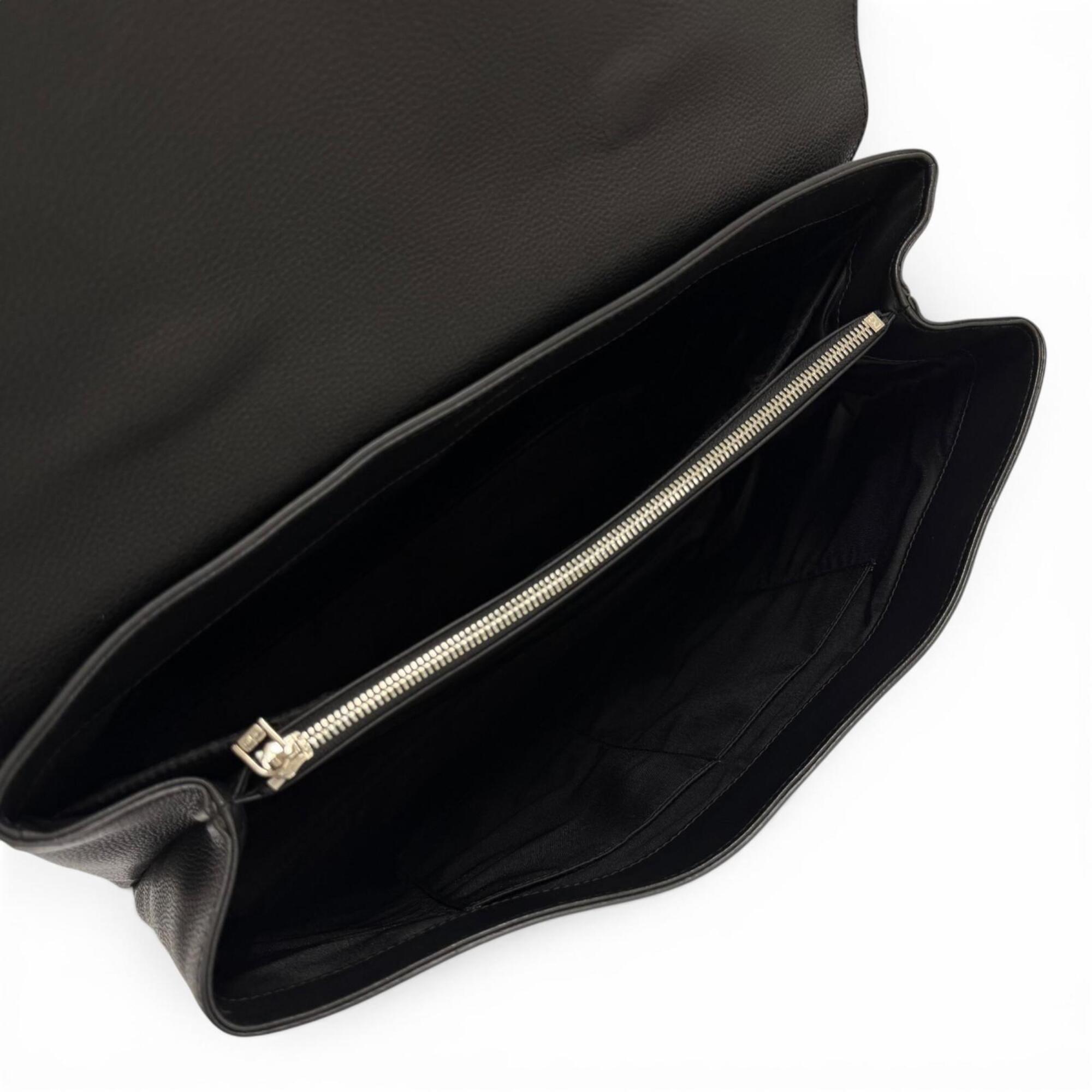 Dolce & Gabbana Black Leather Briefcase (Pre-Owned)