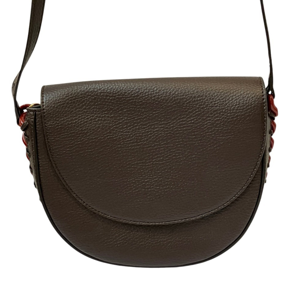 Stella Mccartney Brown Leather Shoulder Bag (Pre-Owned)