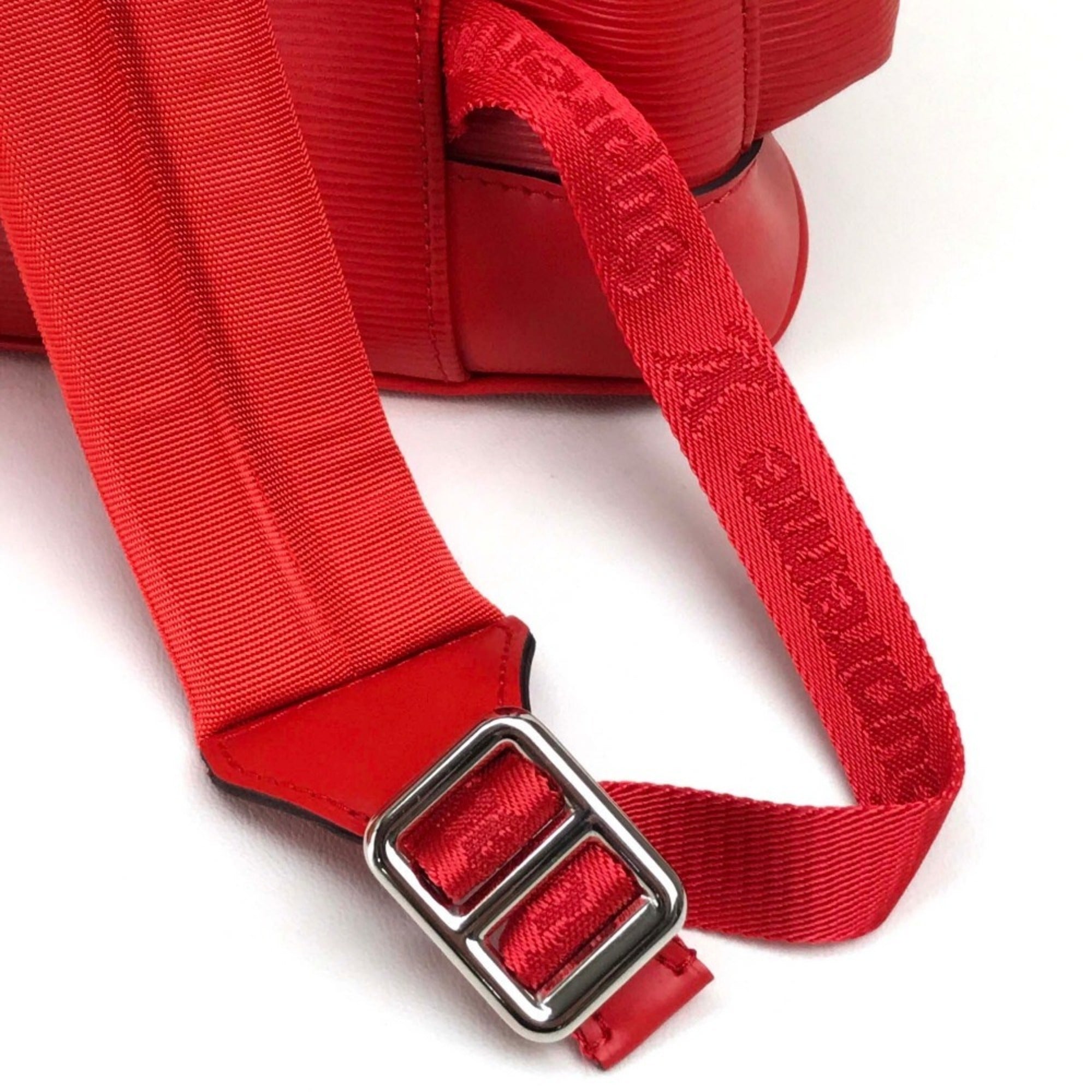 Louis Vuitton Red Color Epi Leather Backpack (Pre-Owned)