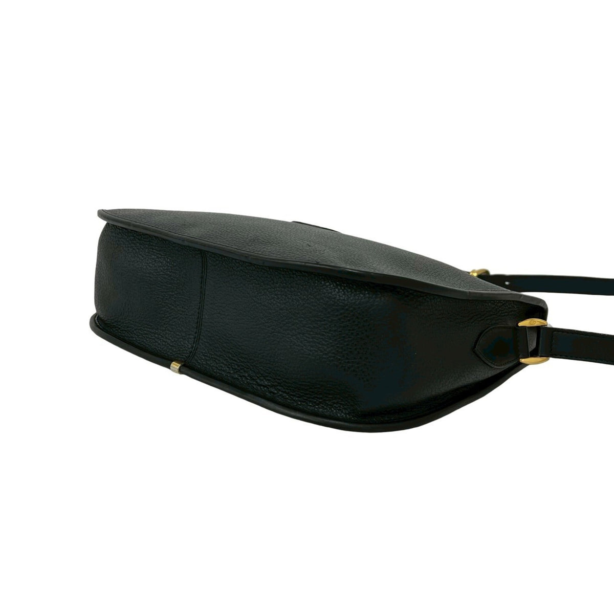 Gucci Black Leather Pochette Shoulder Bag (Pre-Owned)