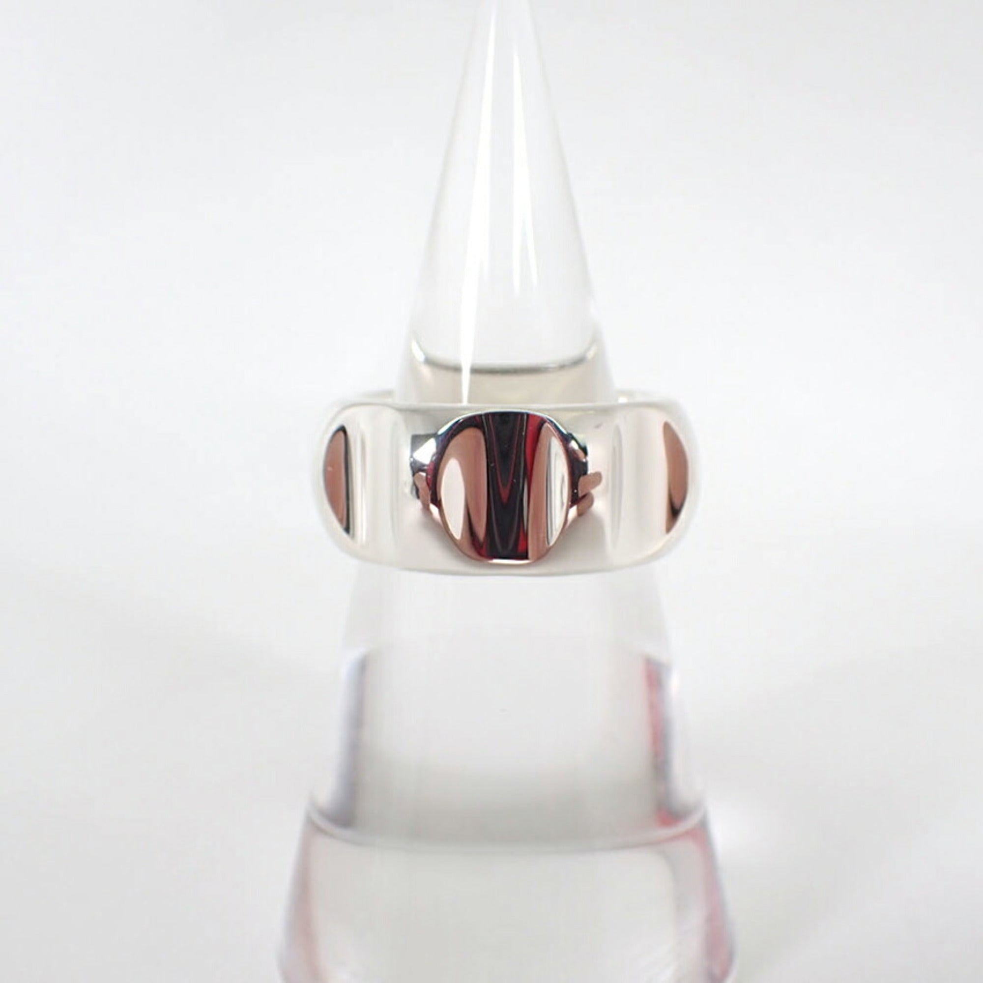 Tiffany Sterling Silver 925 Band Ring (Pre-Owned)