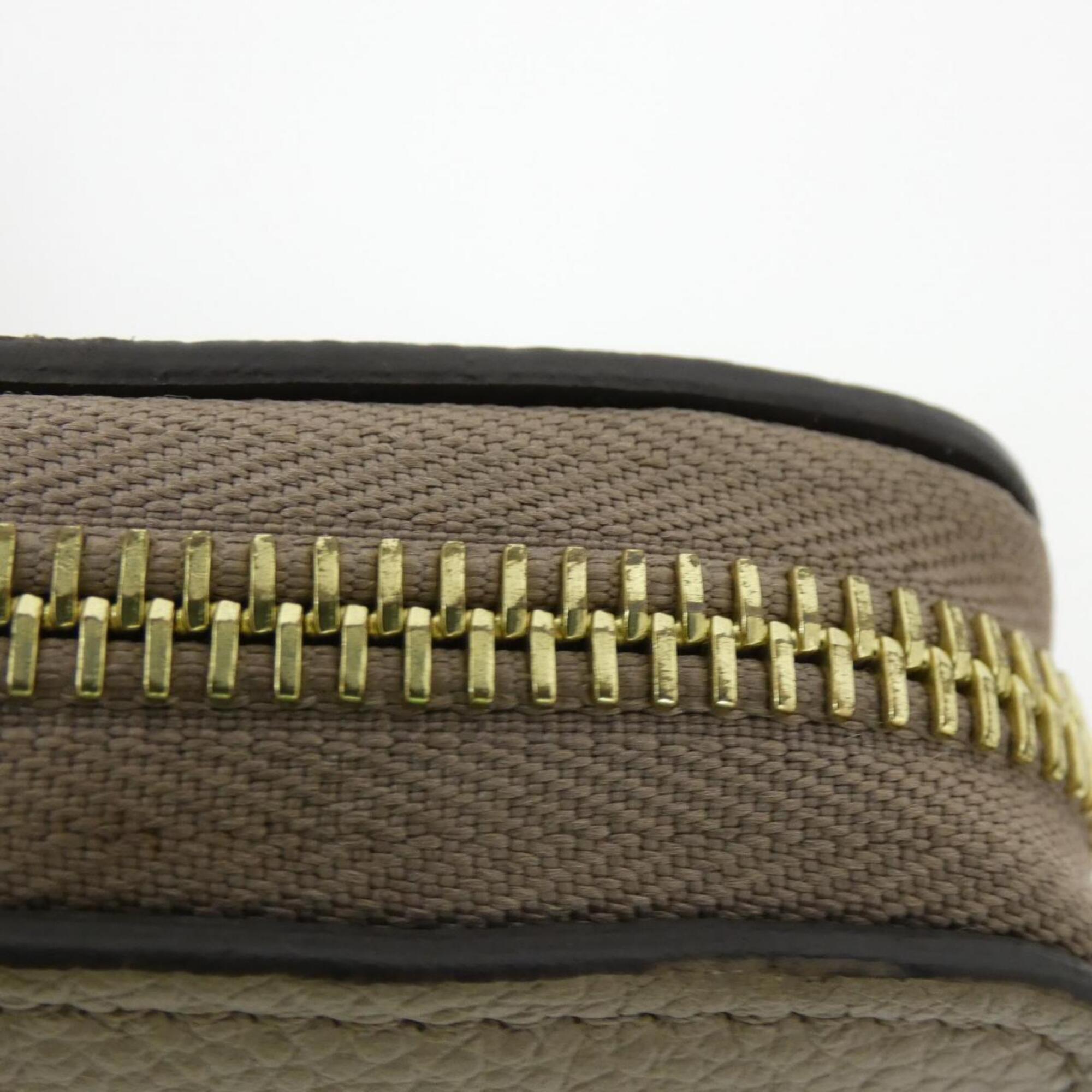 Louis Vuitton Monogram Empreinte Tourterelle Leather Long Wallet (Bi-Fold) (Pre-Owned)