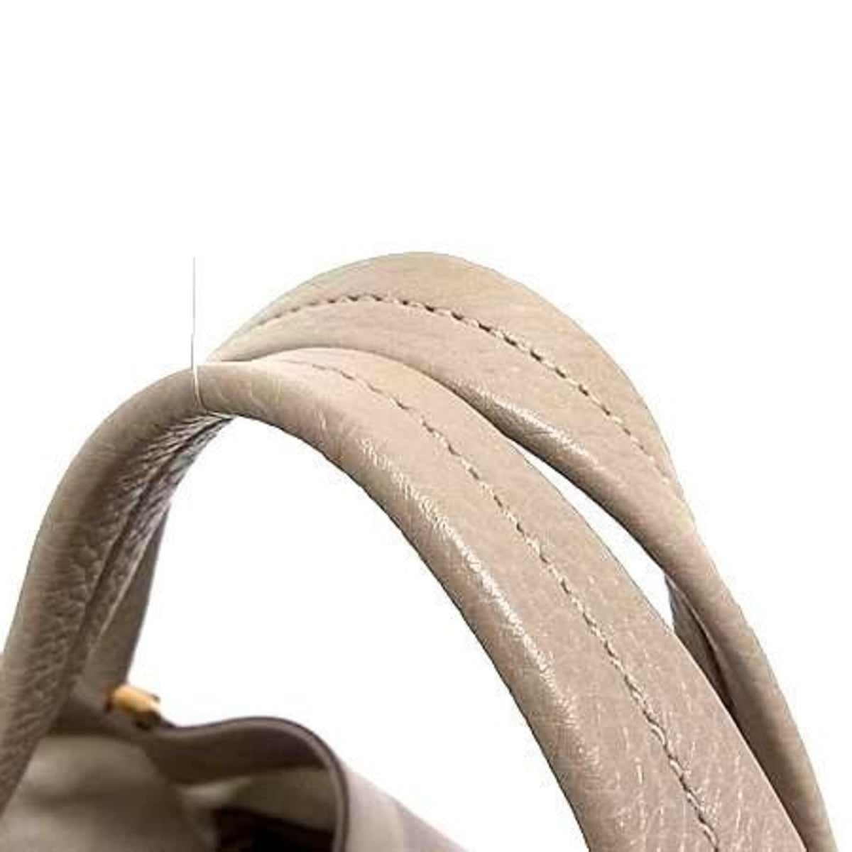 Gucci Grayish Leather Tote Bag (Pre-Owned)