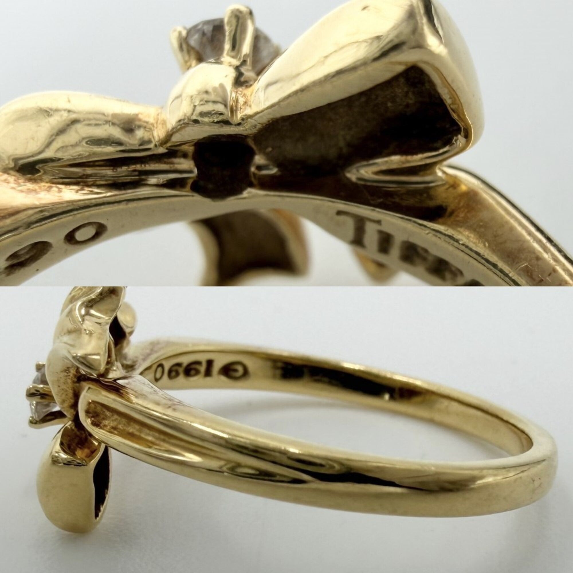 Tiffany Yellow Gold (18K) Band Ring (Pre-Owned)