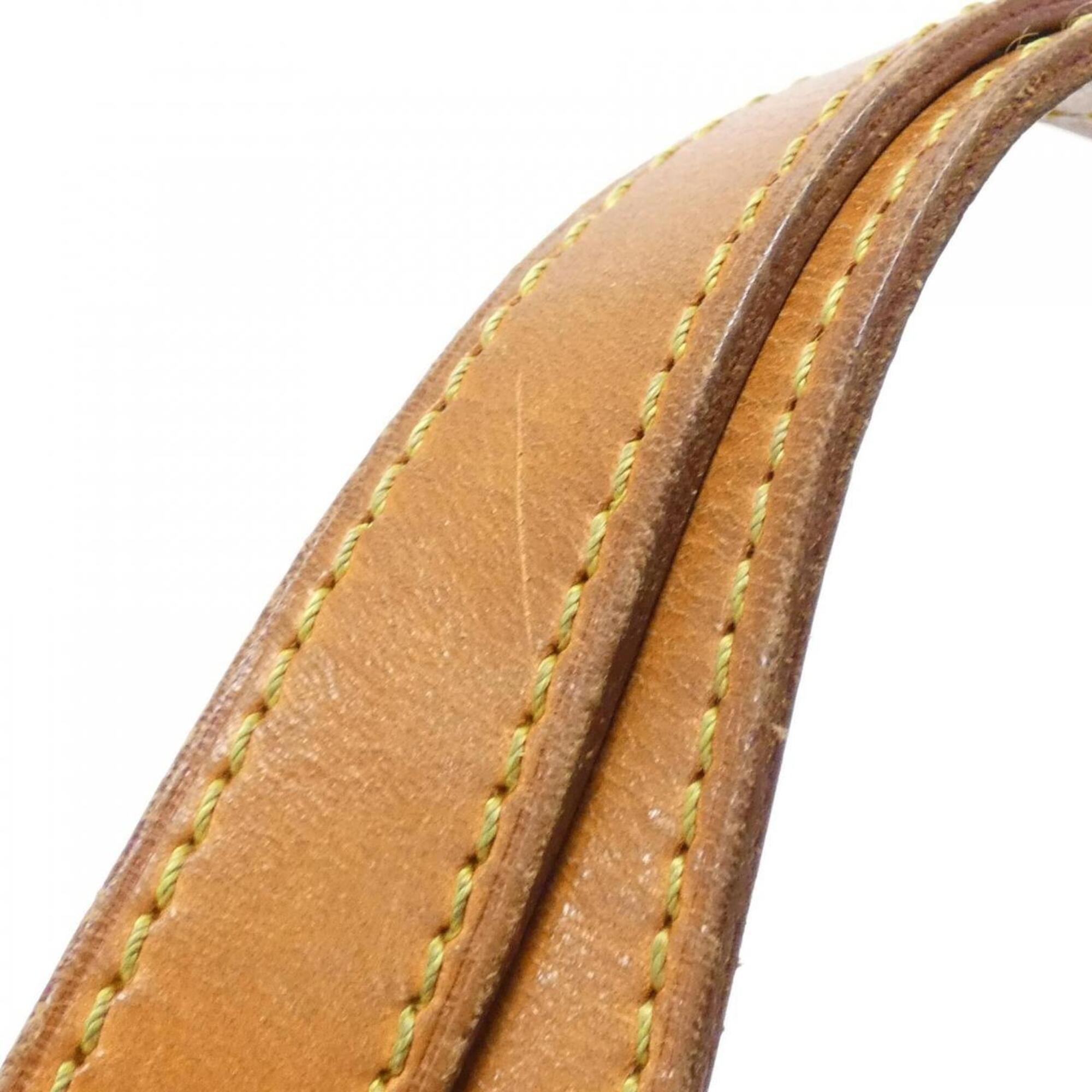 Louis Vuitton Marron Coated Canvas Shoulder Bag (Pre-Owned)