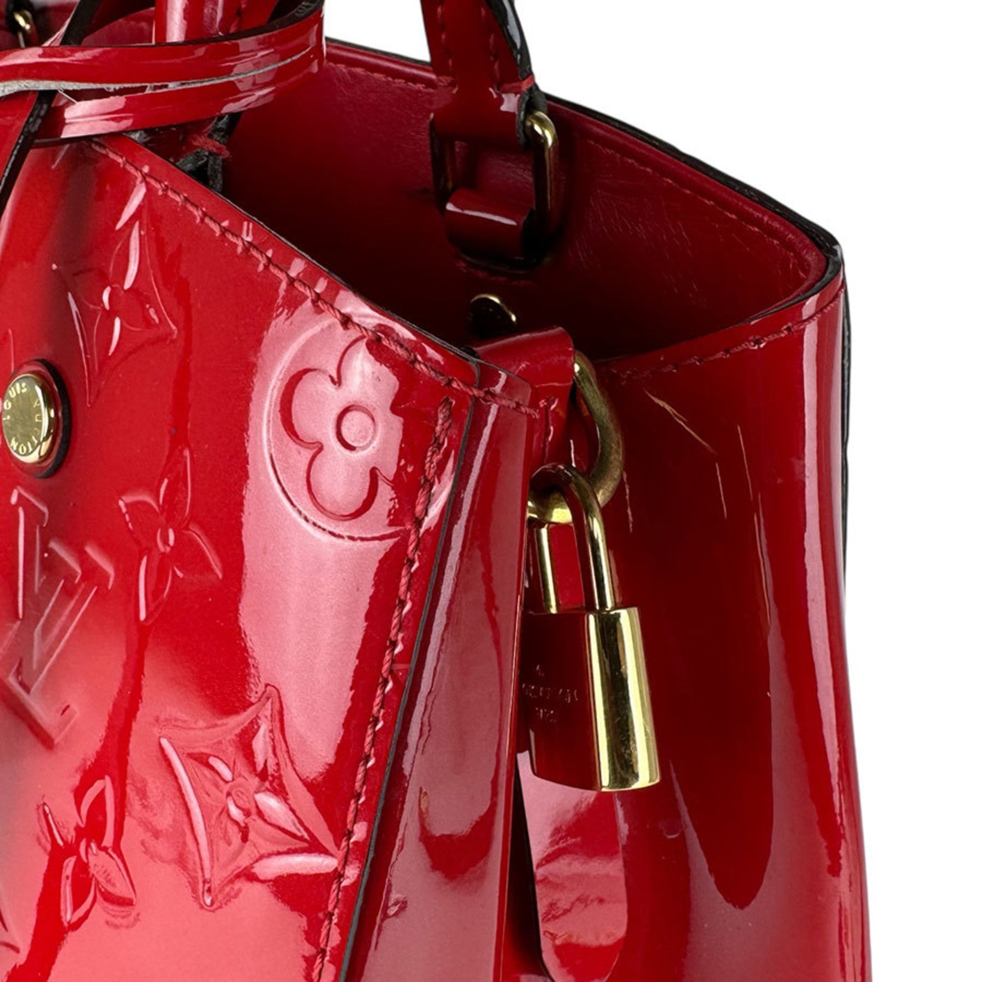 Louis Vuitton Cerise Monogram Vernis Handbag Shoulder Bag (Pre-Owned)