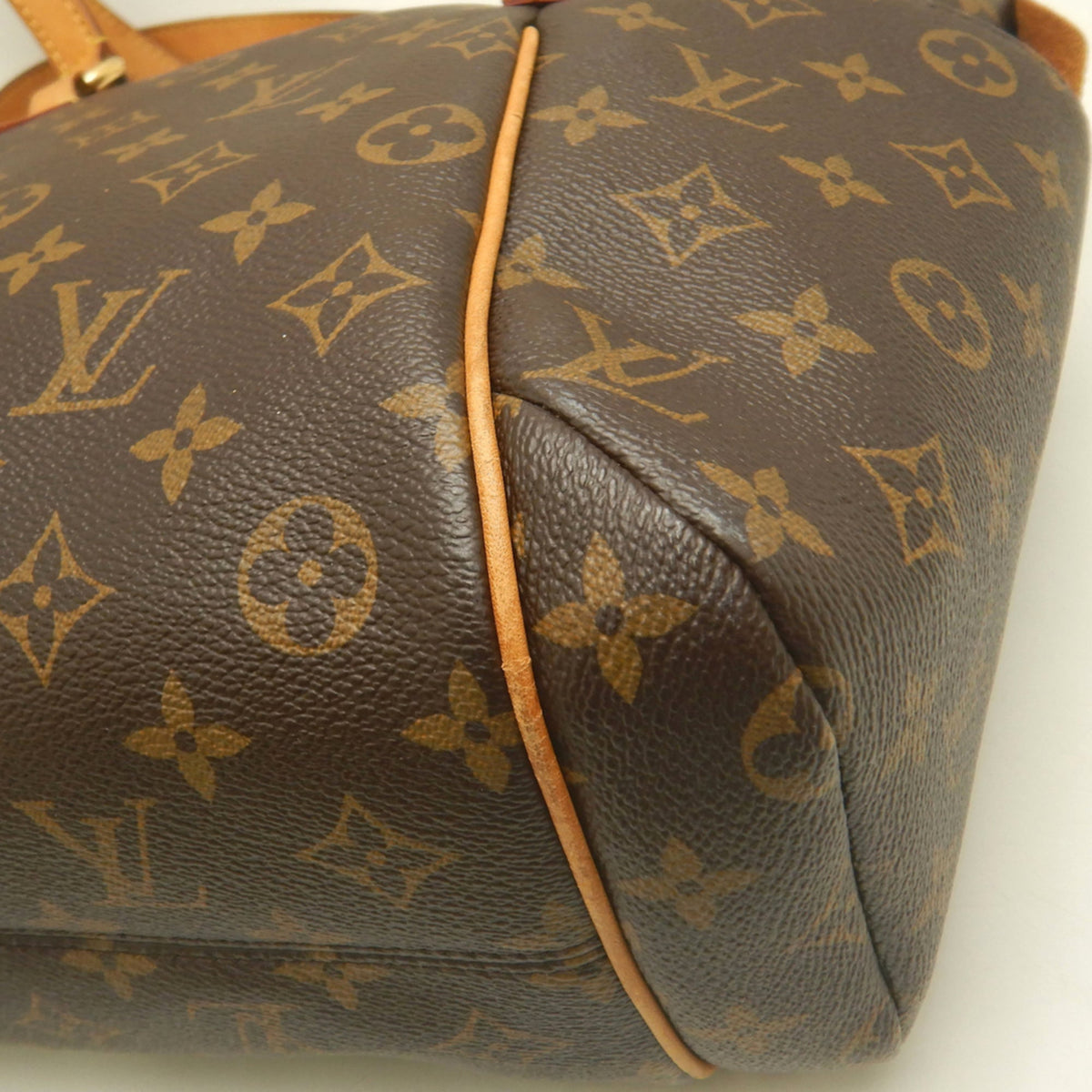 Louis Vuitton Black Brown Monogram Monogram Canvas Tote Bag (Pre-Owned)
