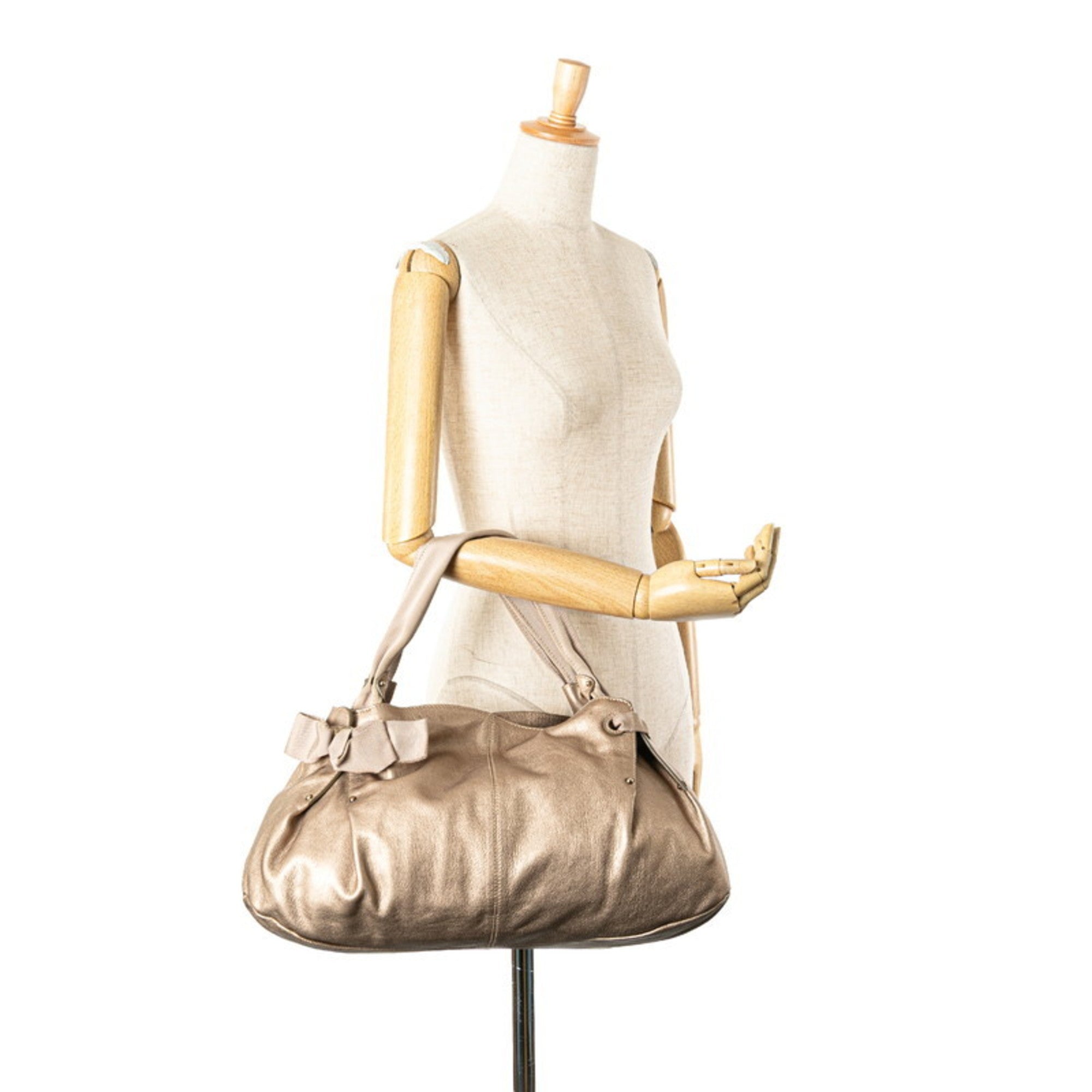 Salvatore Ferragamo Leather Tote Bag (Pre-Owned)