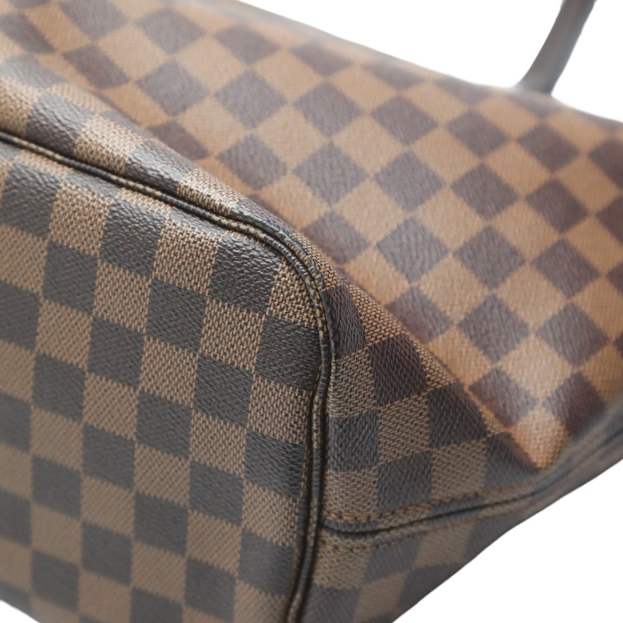 Louis Vuitton Damier Brown Damier Canvas Tote Bag (Pre-Owned)