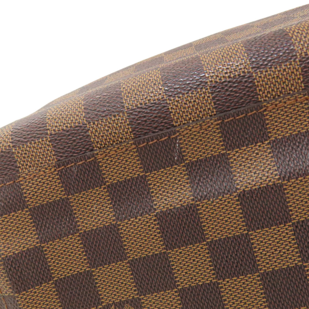 Louis Vuitton Damier Canvas Ebene Damier Canvas Shoulder Bag (Pre-Owned)
