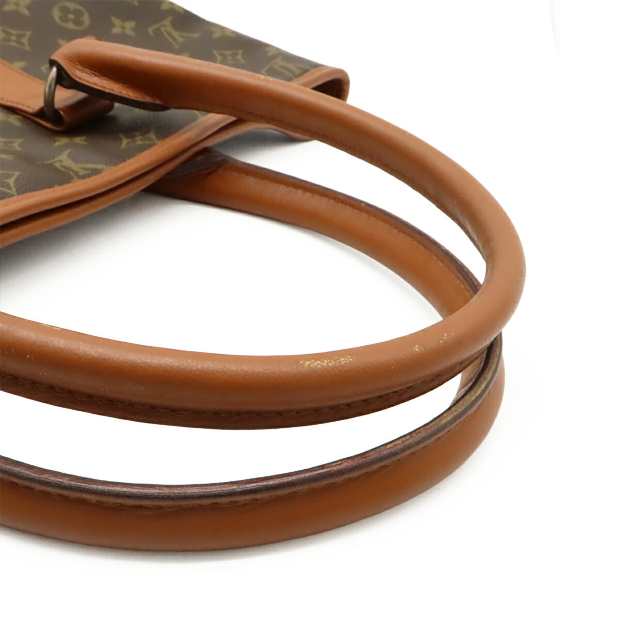 Louis Vuitton Brown Monogram Canvas Pvc Coated Canvas Shoulder Bag Tote Bag (Pre-Owned)