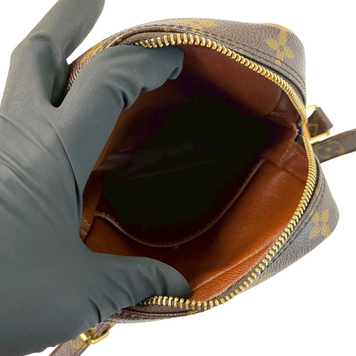 Louis Vuitton Brown Leather Pvc Pochette Shoulder Bag (Pre-Owned)