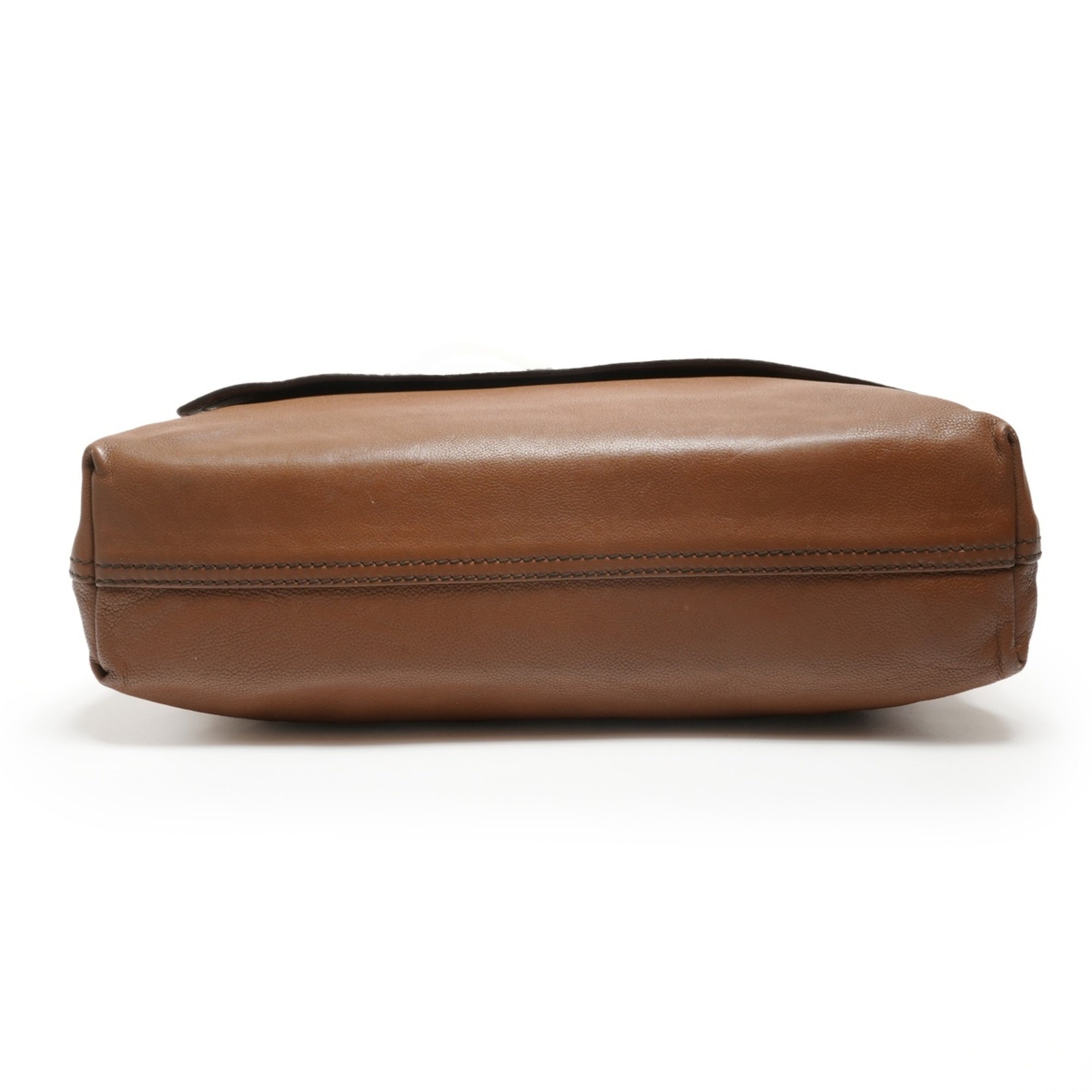 Bottega Veneta Brown Leather Shoulder Bag (Pre-Owned)