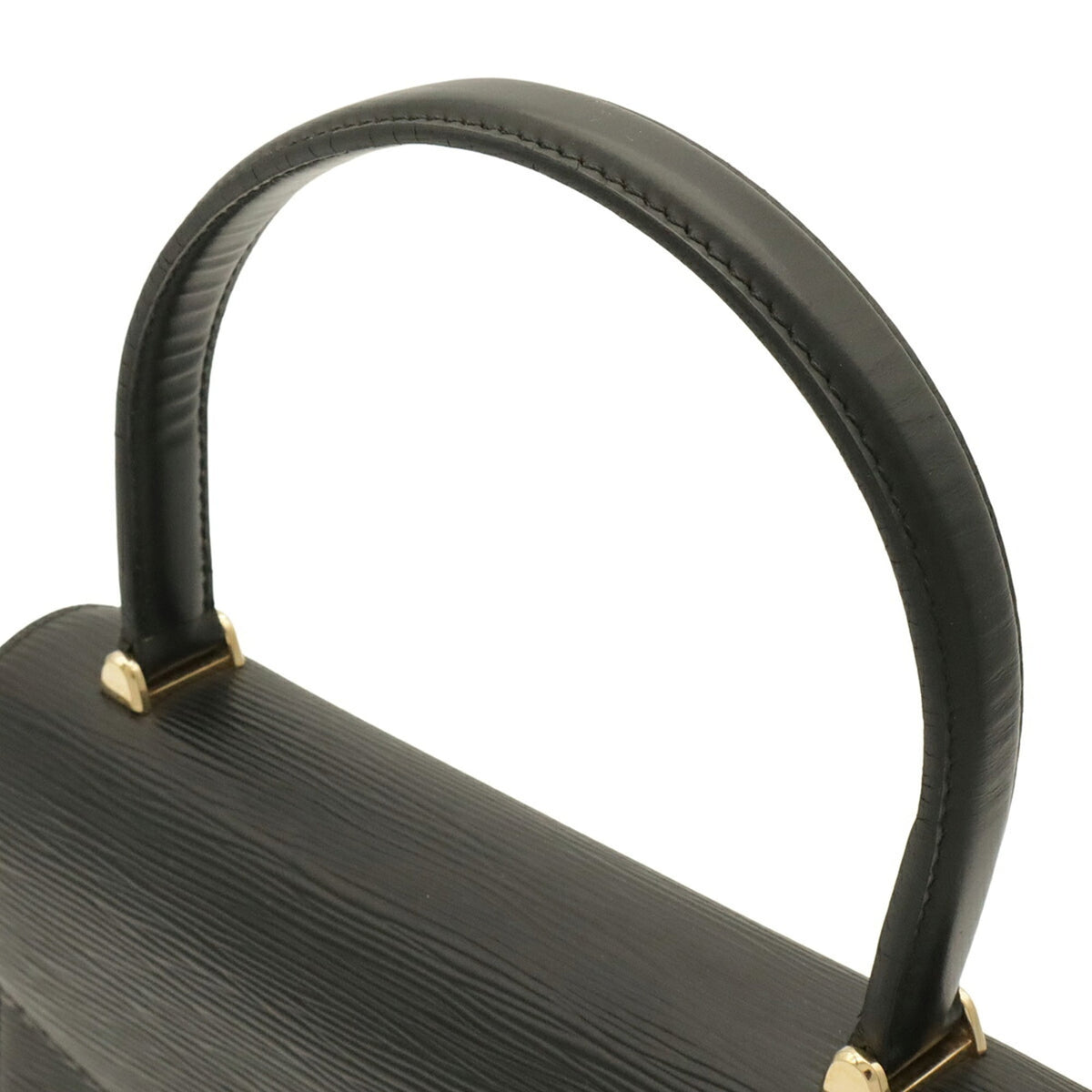 Louis Vuitton Black Galle Noir Epi Leather Handbag (Pre-Owned)