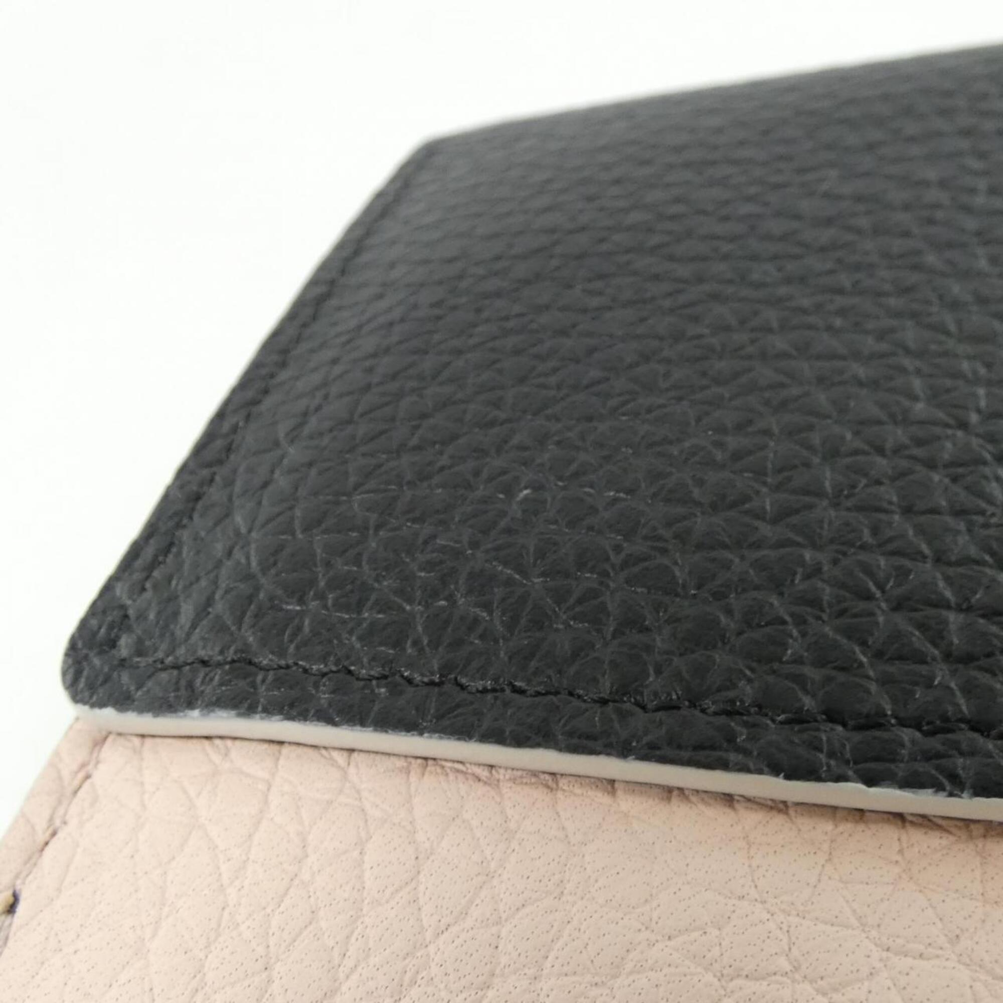 Louis Vuitton Rose Vanilla Leather Long Wallet (Bi-Fold) (Pre-Owned)