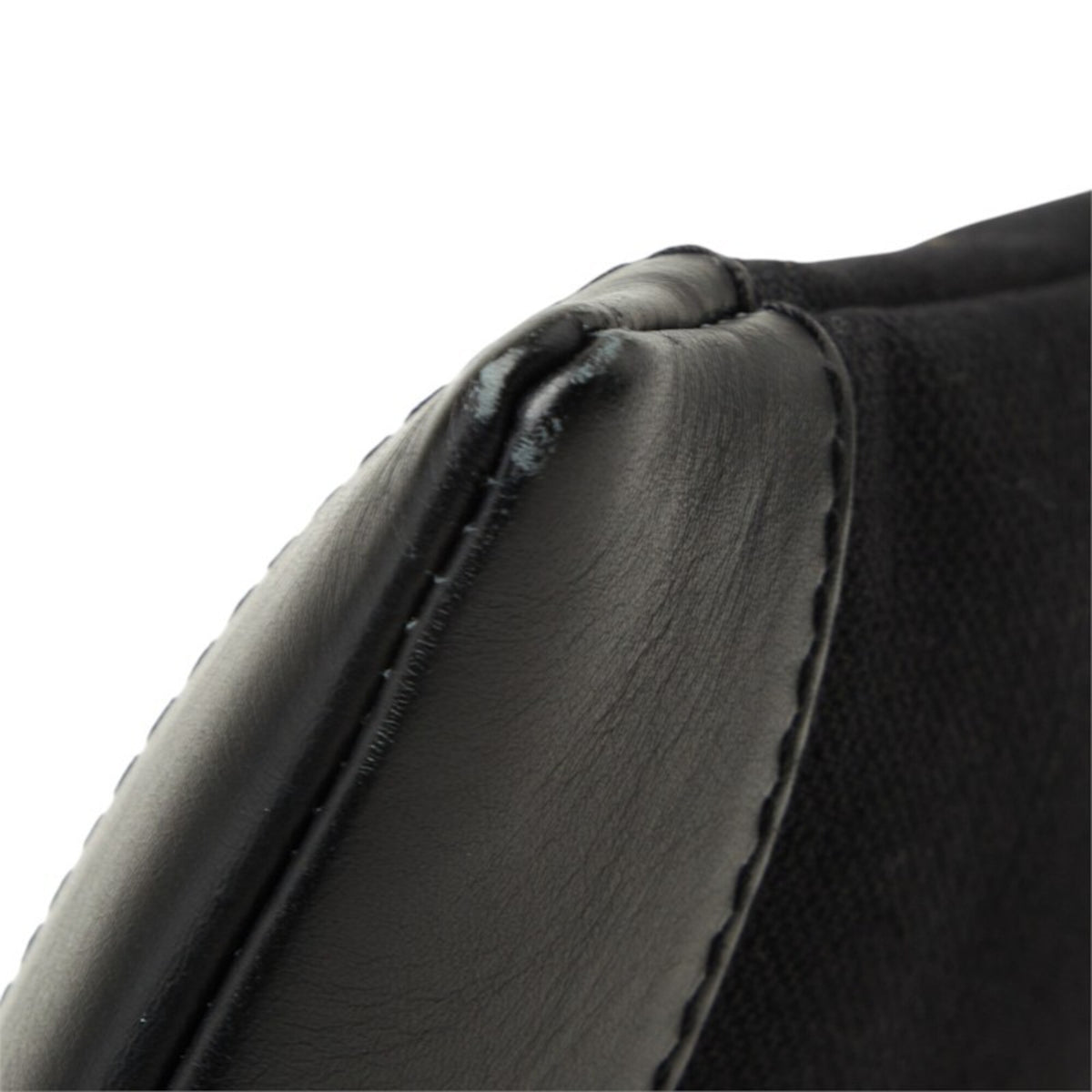 Balenciaga Black Canvas Leather Clutch Bag (Pre-Owned)
