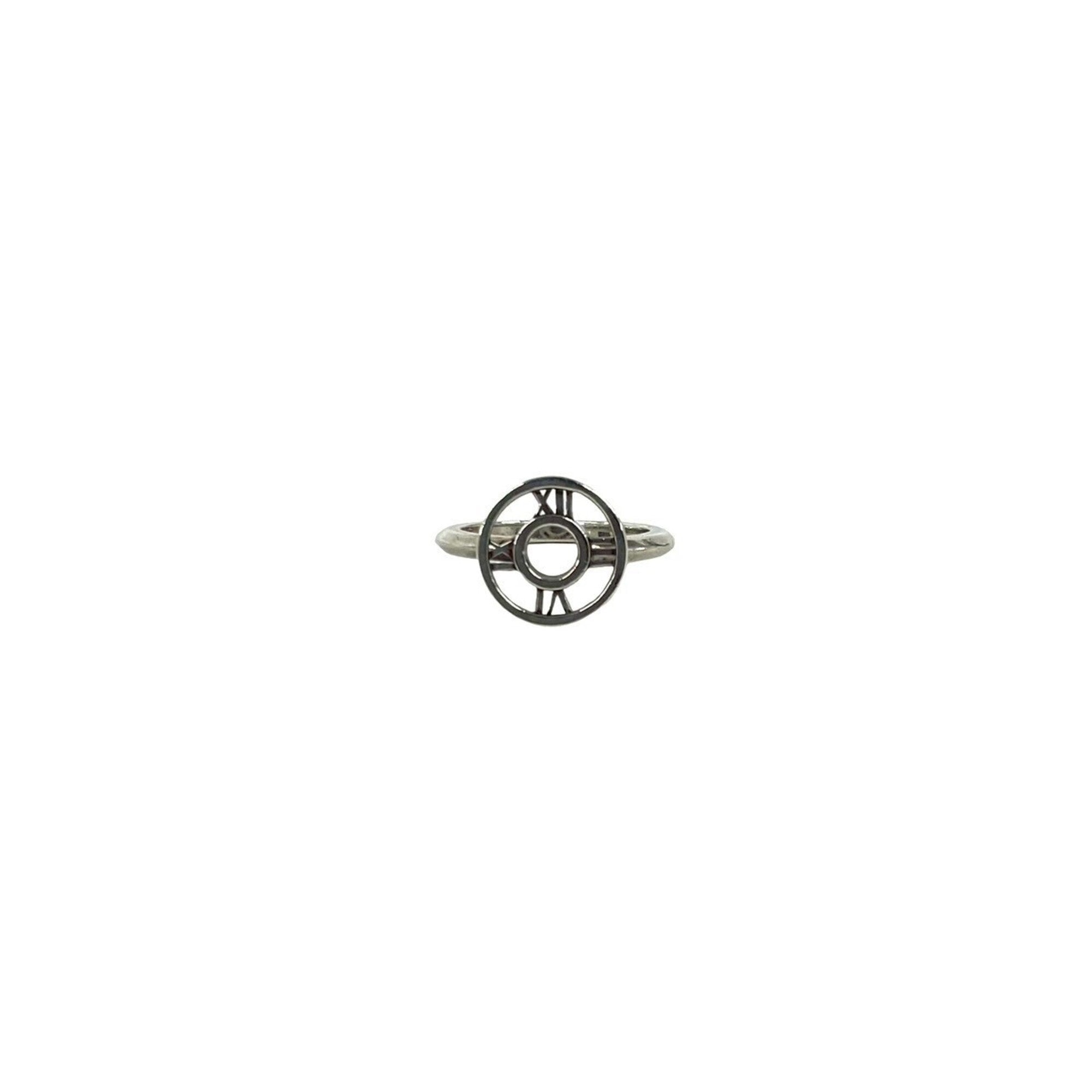 Tiffany Silver Silver 925 Band Ring (Pre-Owned)