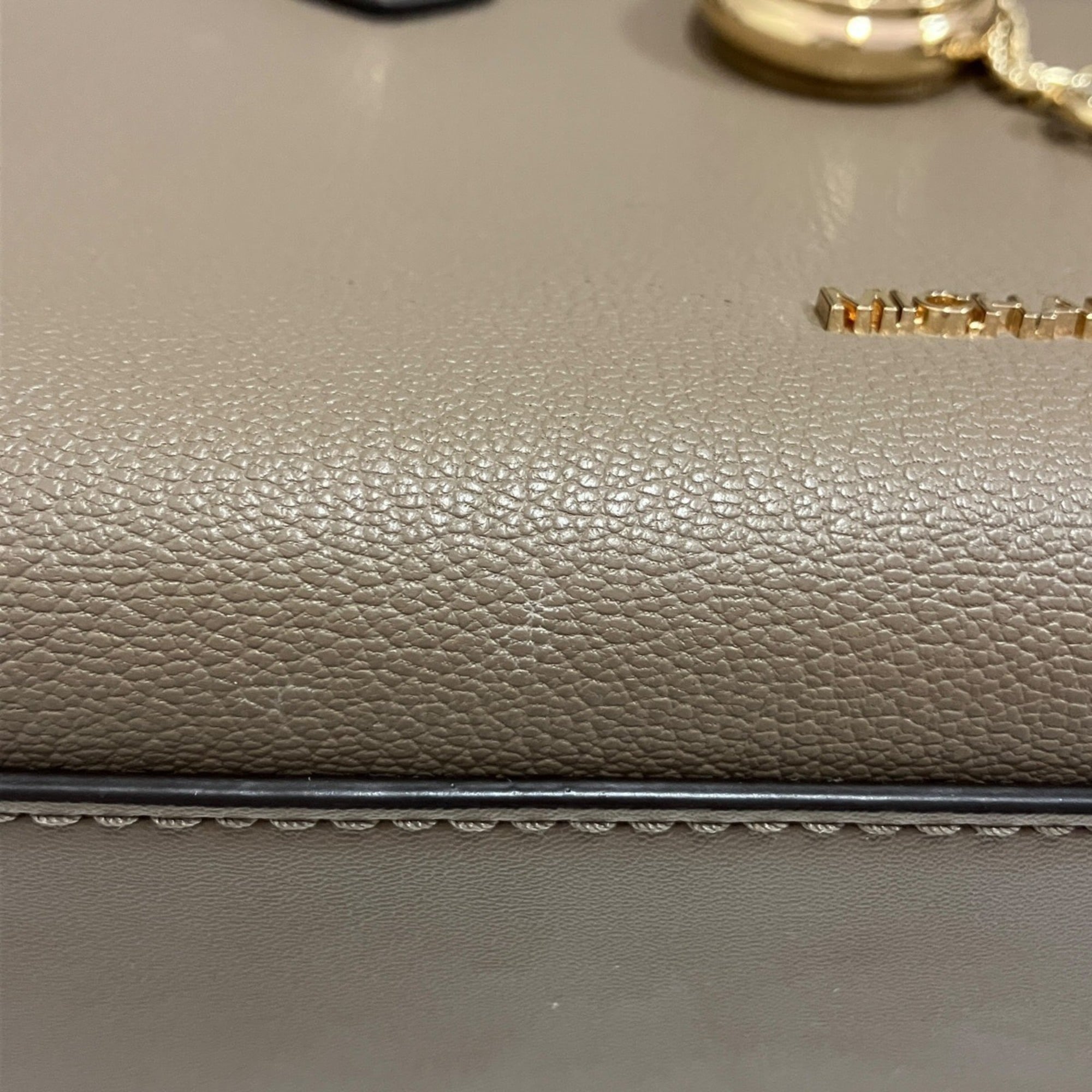 Michael Kors Brown Leather Shoulder Bag (Pre-Owned)