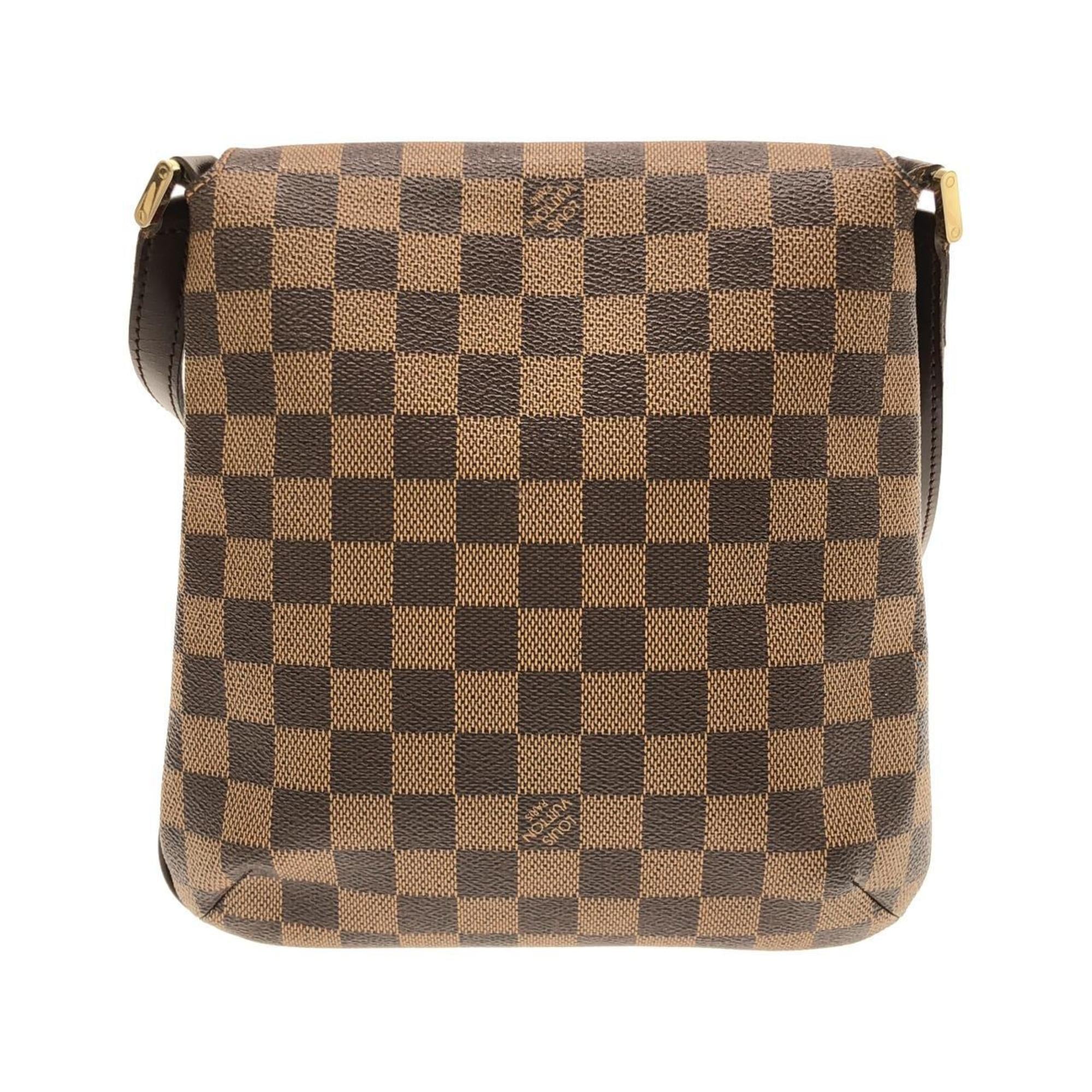 Louis Vuitton Ebene Coated Canvas Shoulder Bag (Pre-Owned)