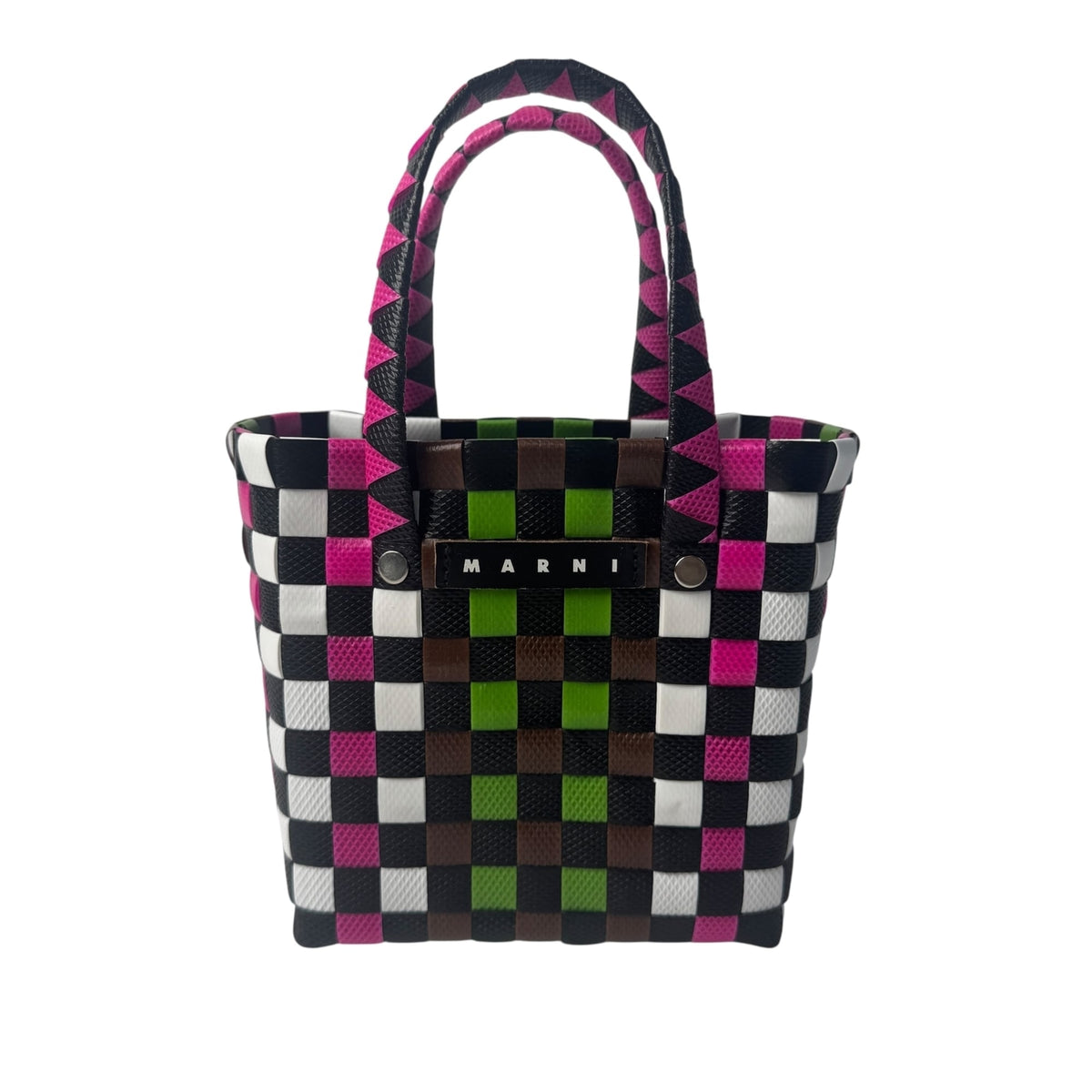 Marni Multi-Color Polypropylene Handbag Tote Bag (Pre-Owned)