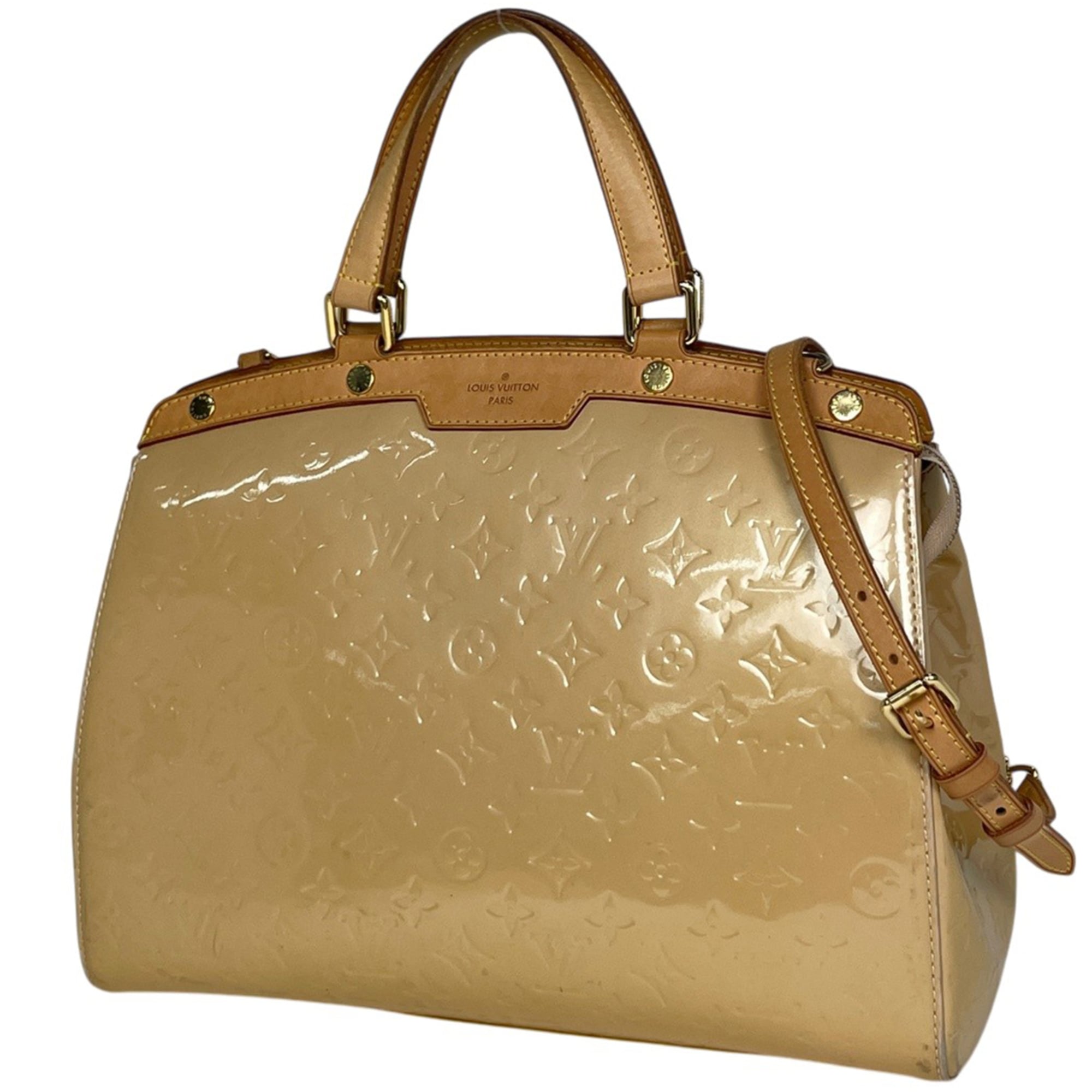 Louis Vuitton Rose Florentin Monogram Vernis Handbag Shoulder Bag (Pre-Owned)