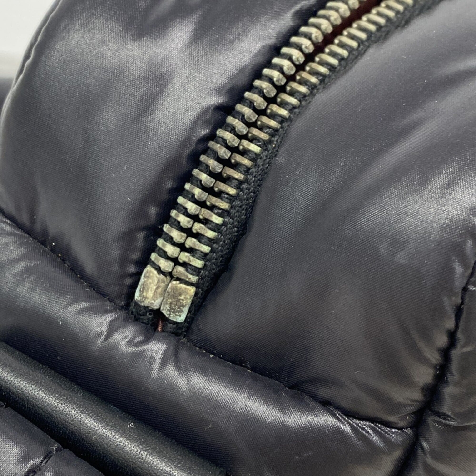 Chanel Black Nylon Shoulder Bag (Pre-Owned)