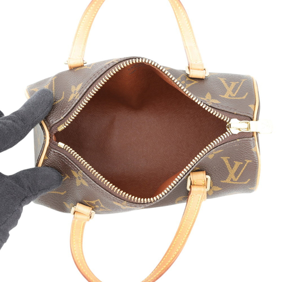 Louis Vuitton Brown Monogram Handbag Pochette (Pre-Owned)