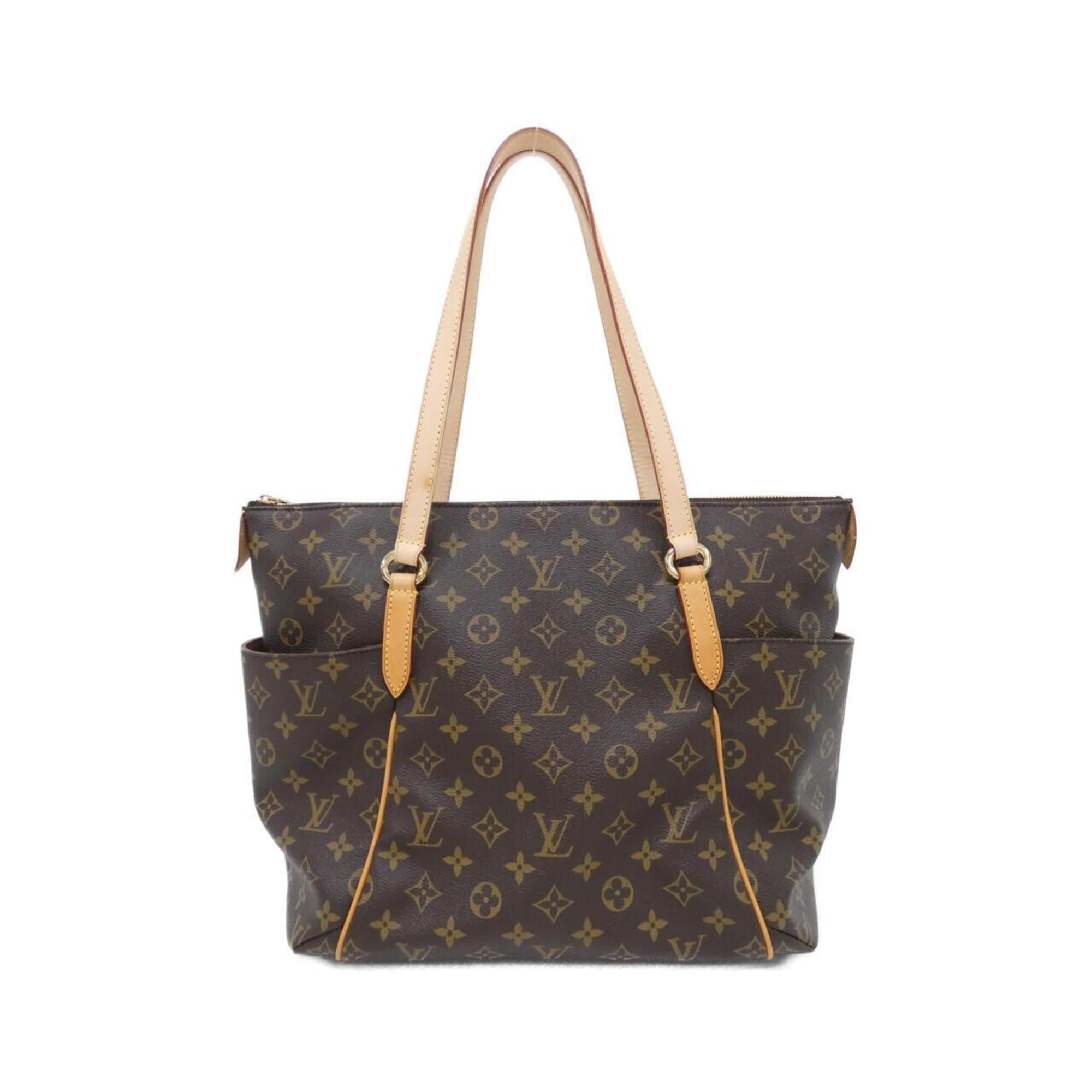 Louis Vuitton Marron Coated Canvas Handbag (Pre-Owned)