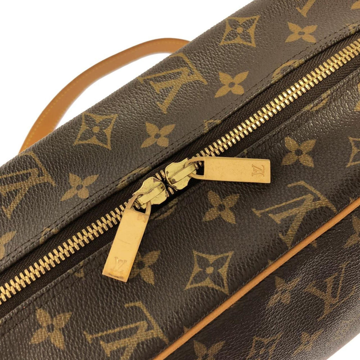 Louis Vuitton Monogram Marron Coated Canvas Shoulder Bag (Pre-Owned)