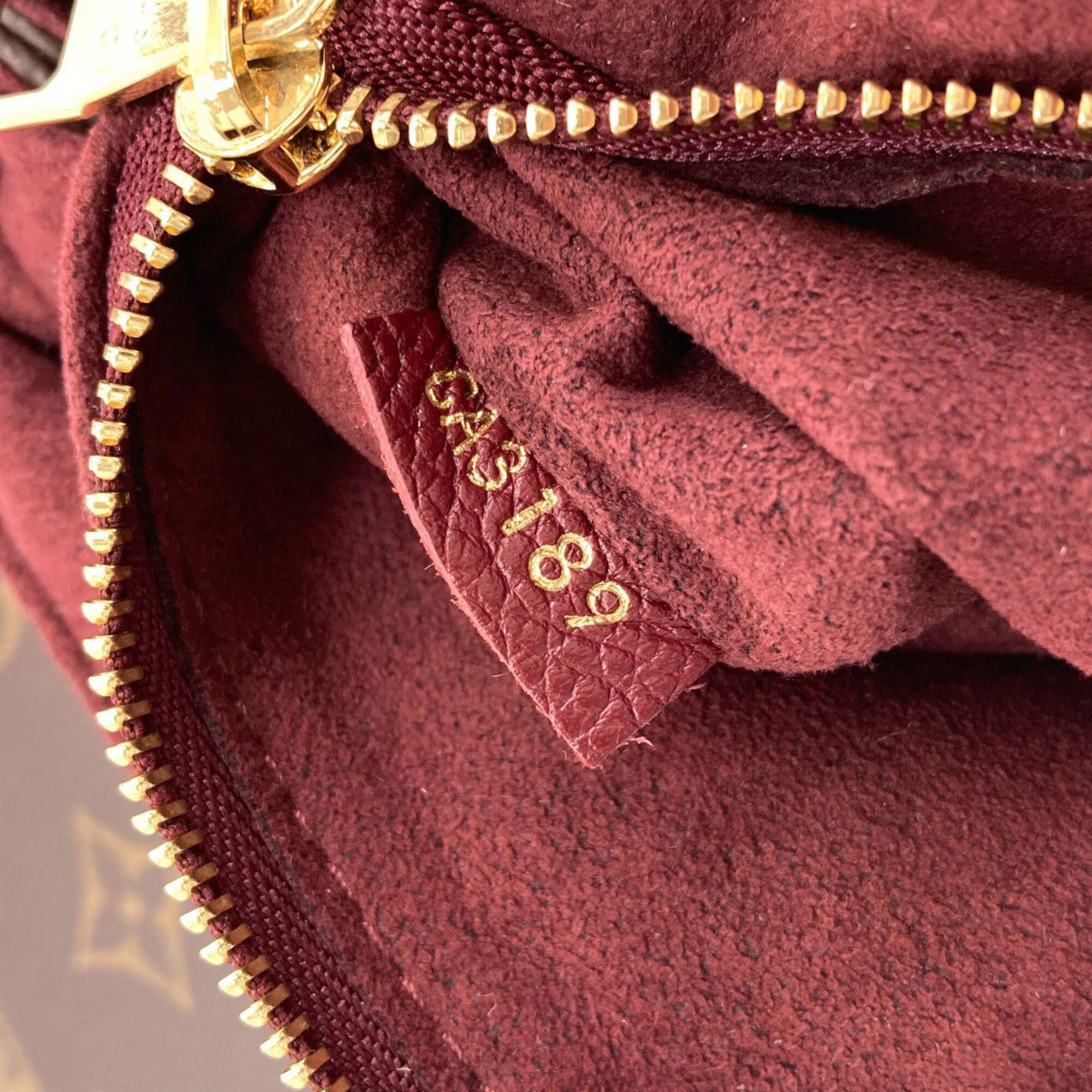 Louis Vuitton Bordeaux Monogram Monogram Canvas Shoulder Bag (Pre-Owned)