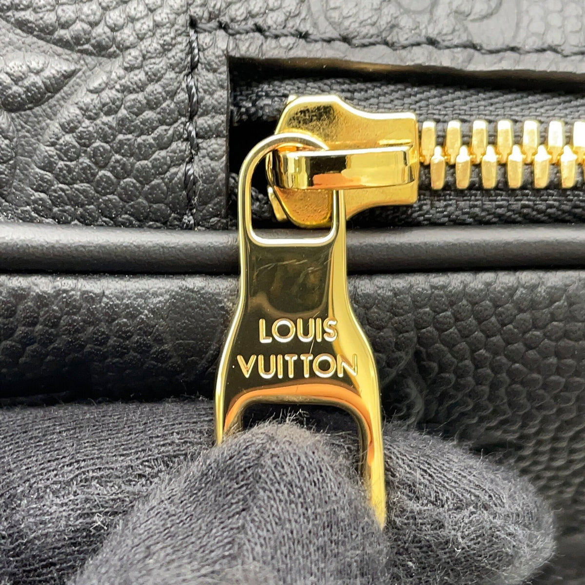 Louis Vuitton Monogram Empreinte Black Noir Monogram Empreinte Backpack (Pre-Owned)