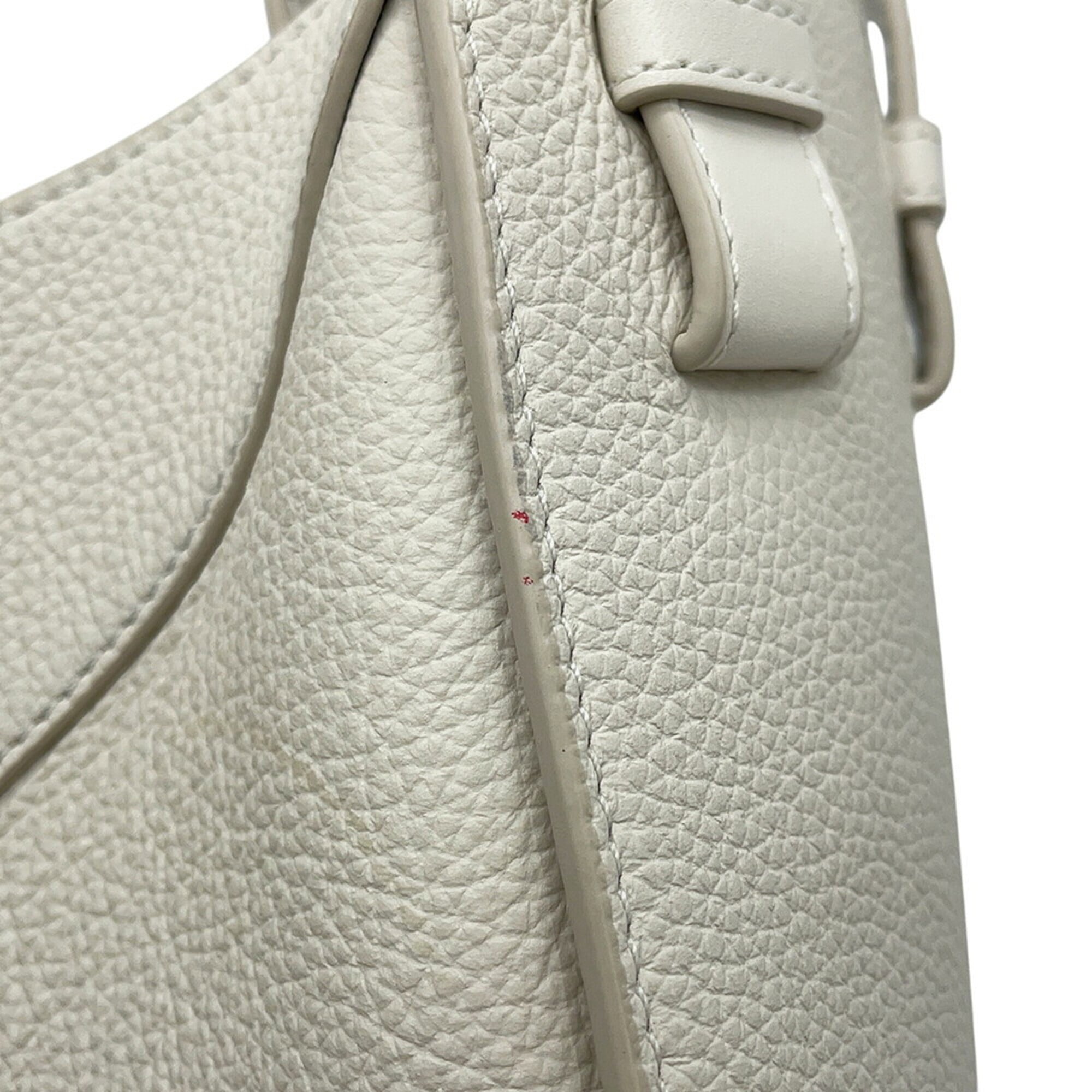 Loewe Hammock White Leather Handbag Shoulder Bag (Pre-Owned)